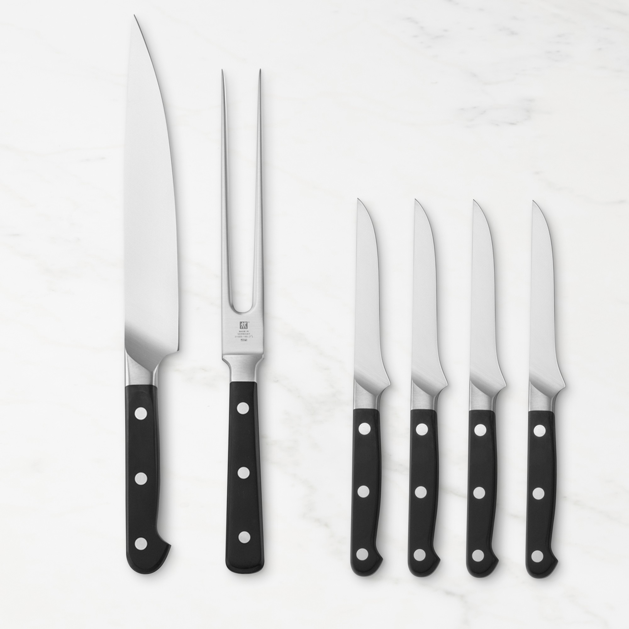 Zwilling Pro Carving Knife & Meat Fork Set