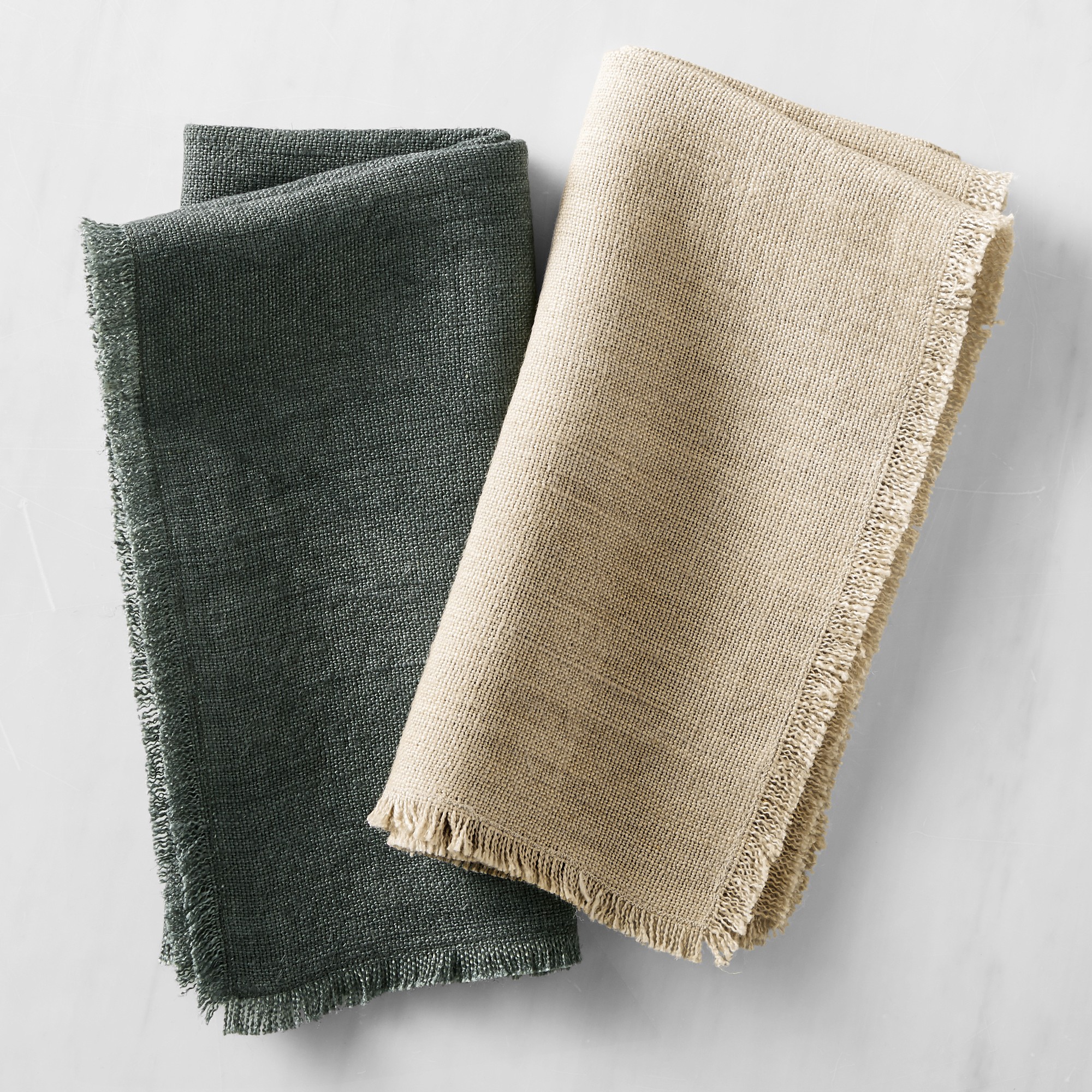 Fringed Napkins, Set of 4