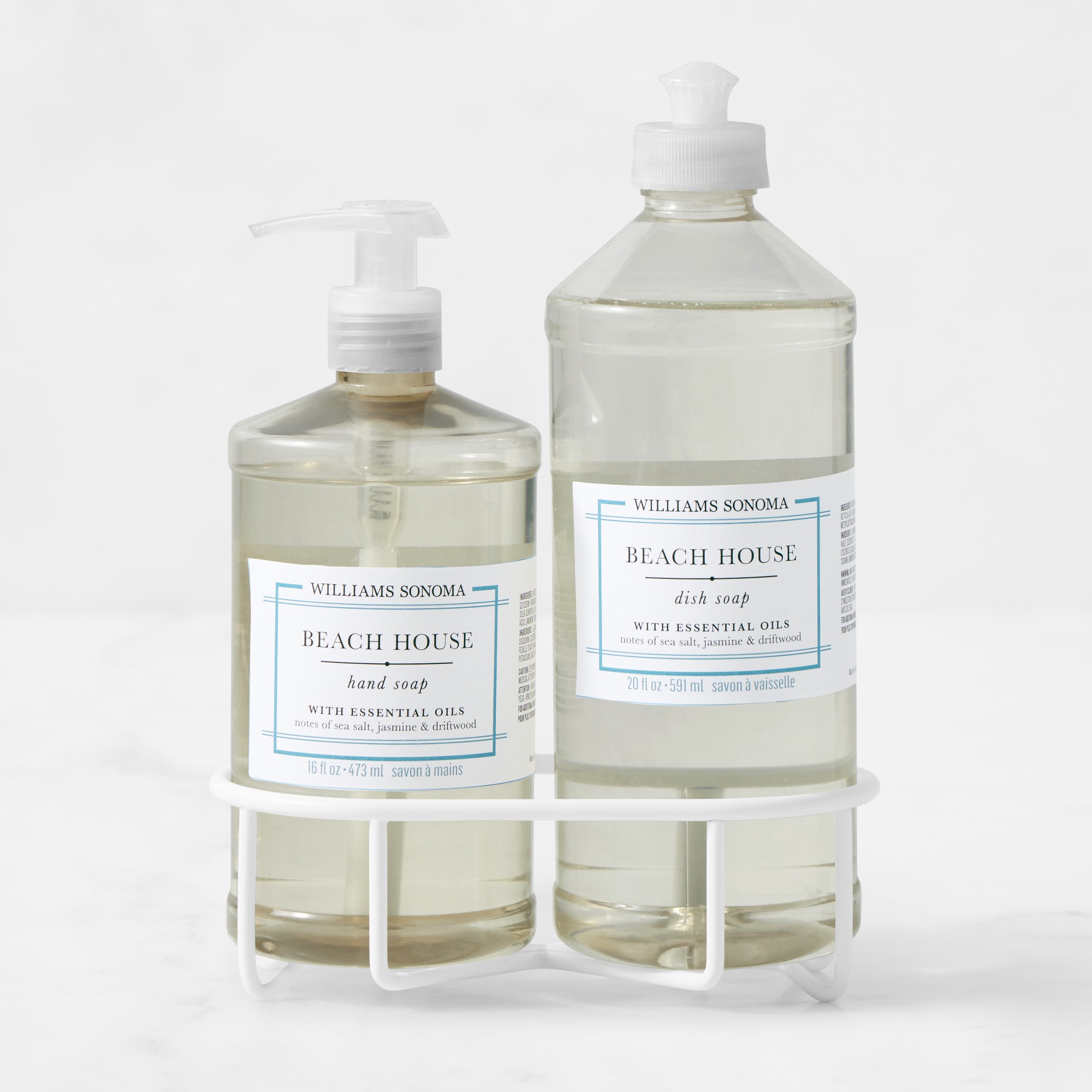 Williams Sonoma Beach House Hand Soap & Dish Soap 3-Piece Kitchen Set
