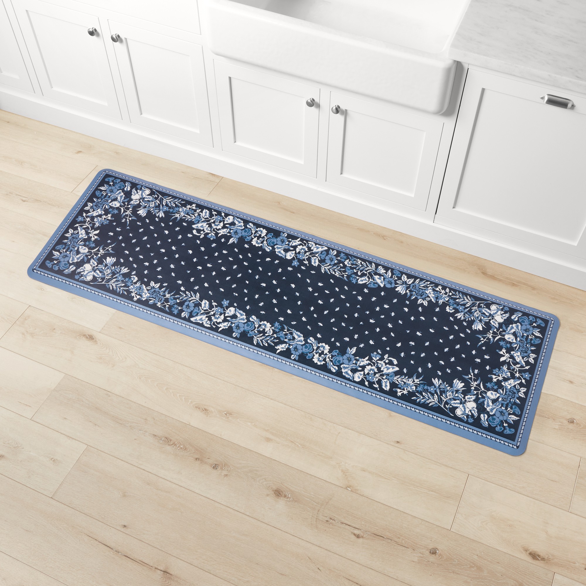 Happy Feet Provence Cushioned Kitchen Mat