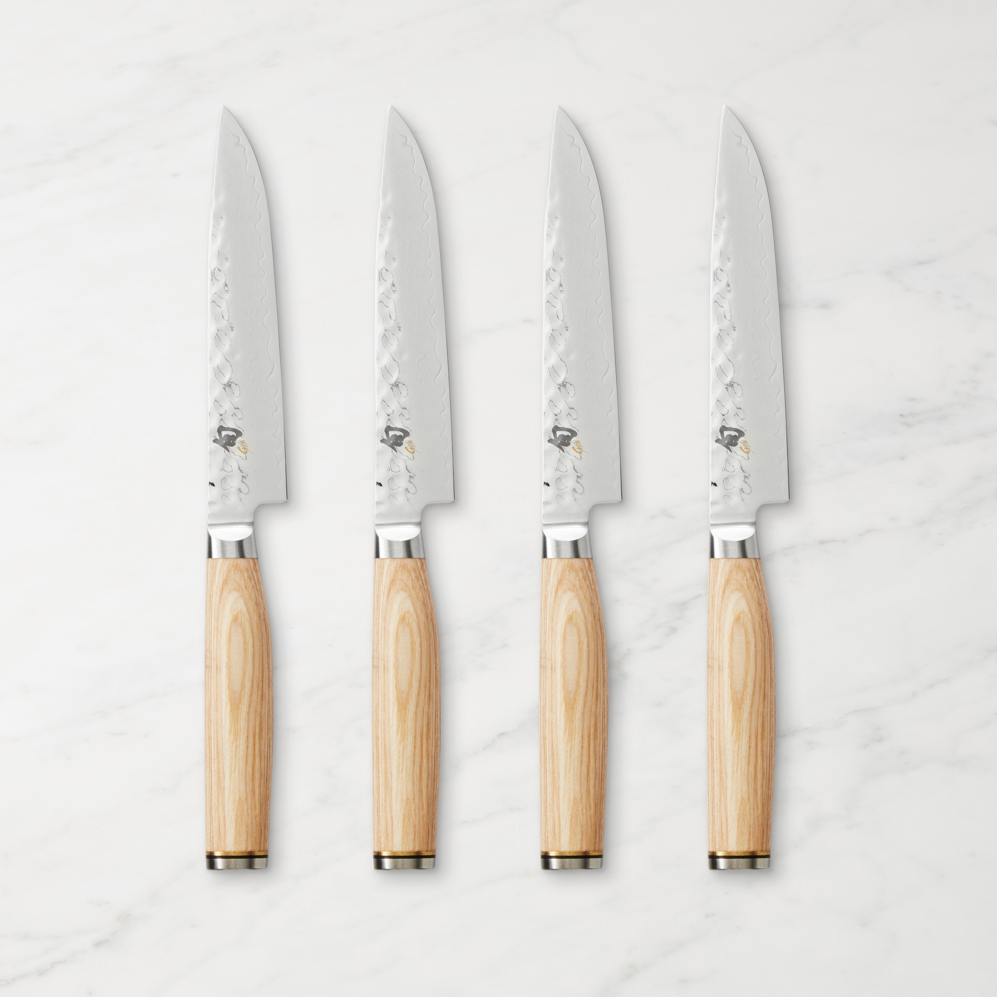 Shun Premier Blonde Steak Knives, Set of 4