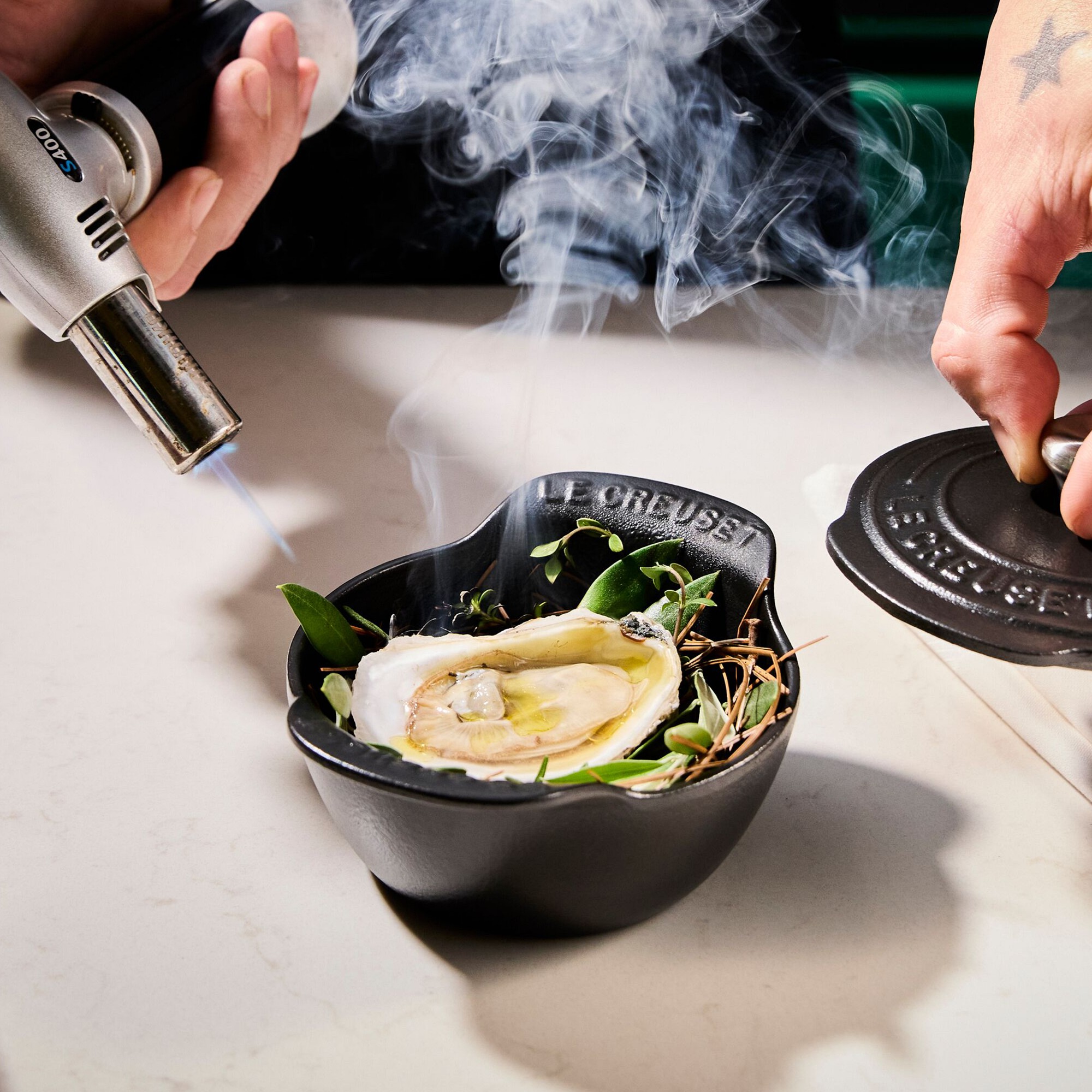 Le Creuset Gourmand Enameled Cast Iron 4-Piece Covered Cocotte Set