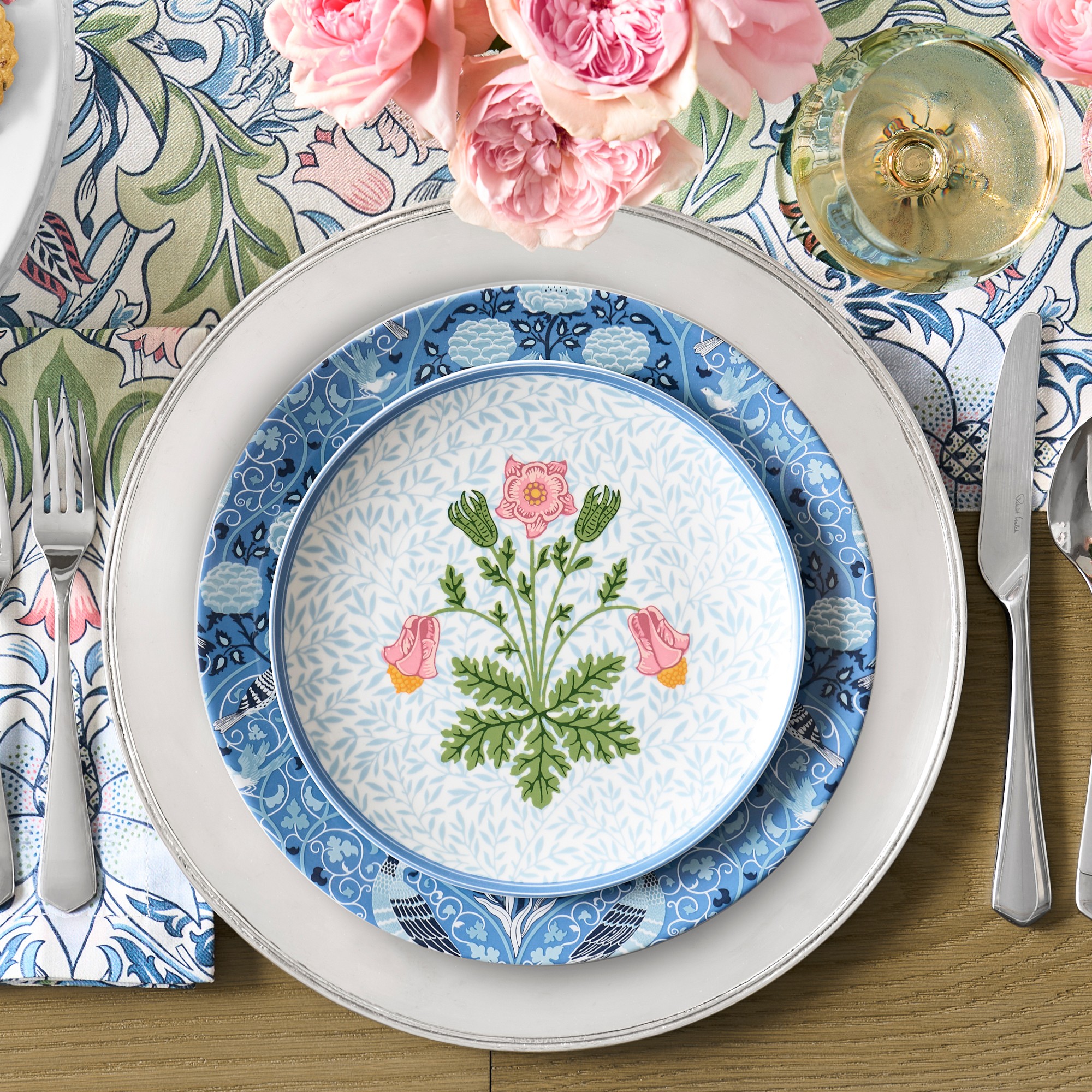 Hammered Nickel Charger