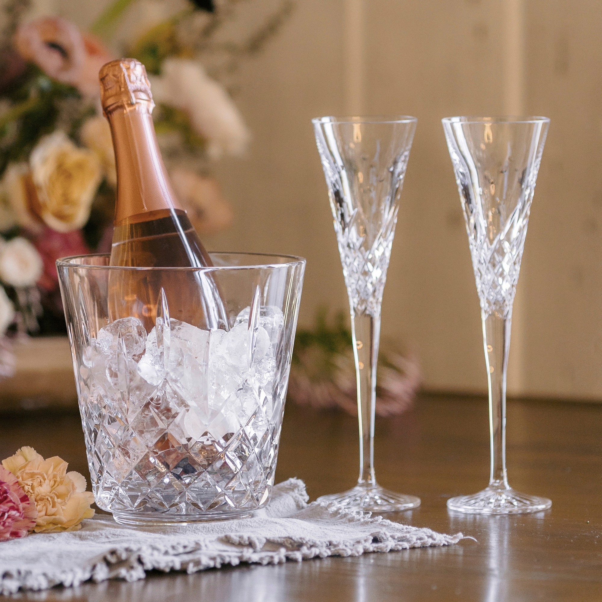 Waterford Celebrations Toasting Champagne Flutes, Set of 2