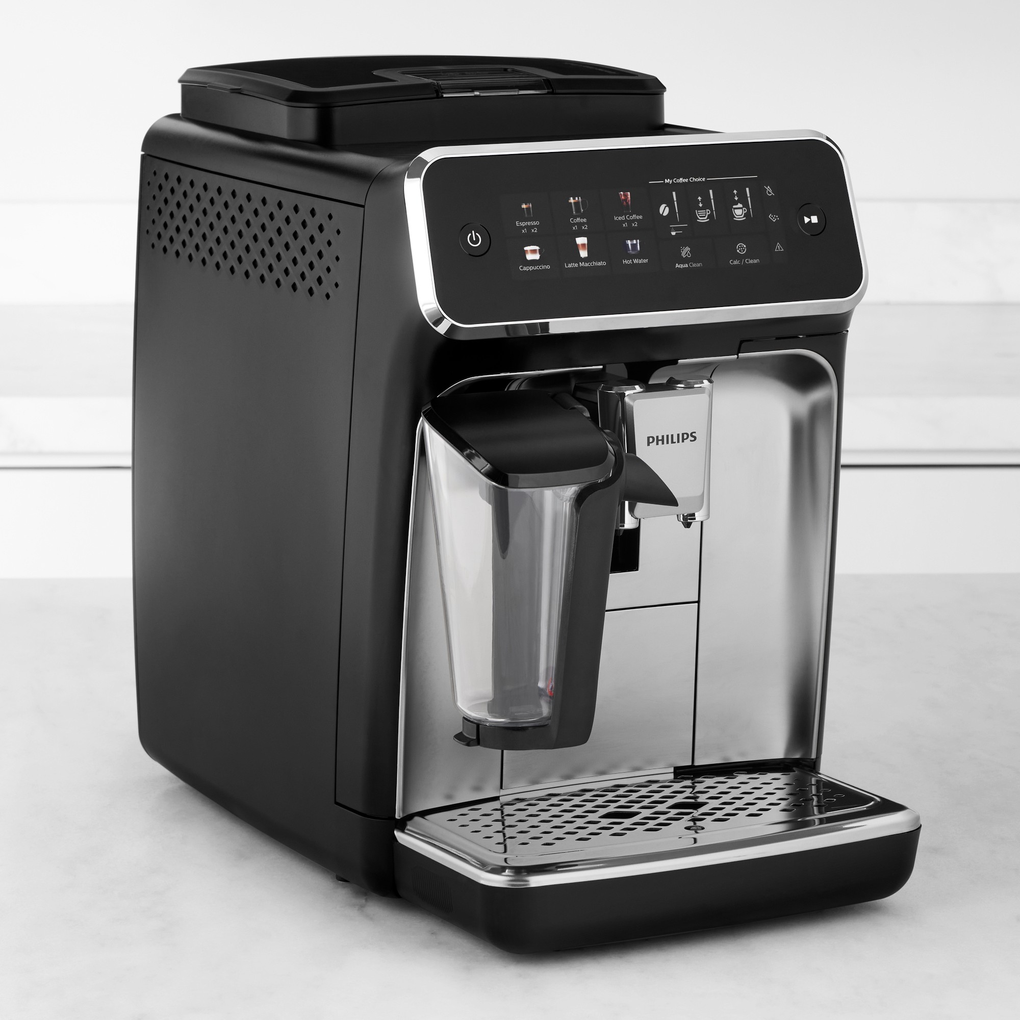 Philips 3300 Series Fully Automatic Espresso Machine with LatteGo & Iced Coffee