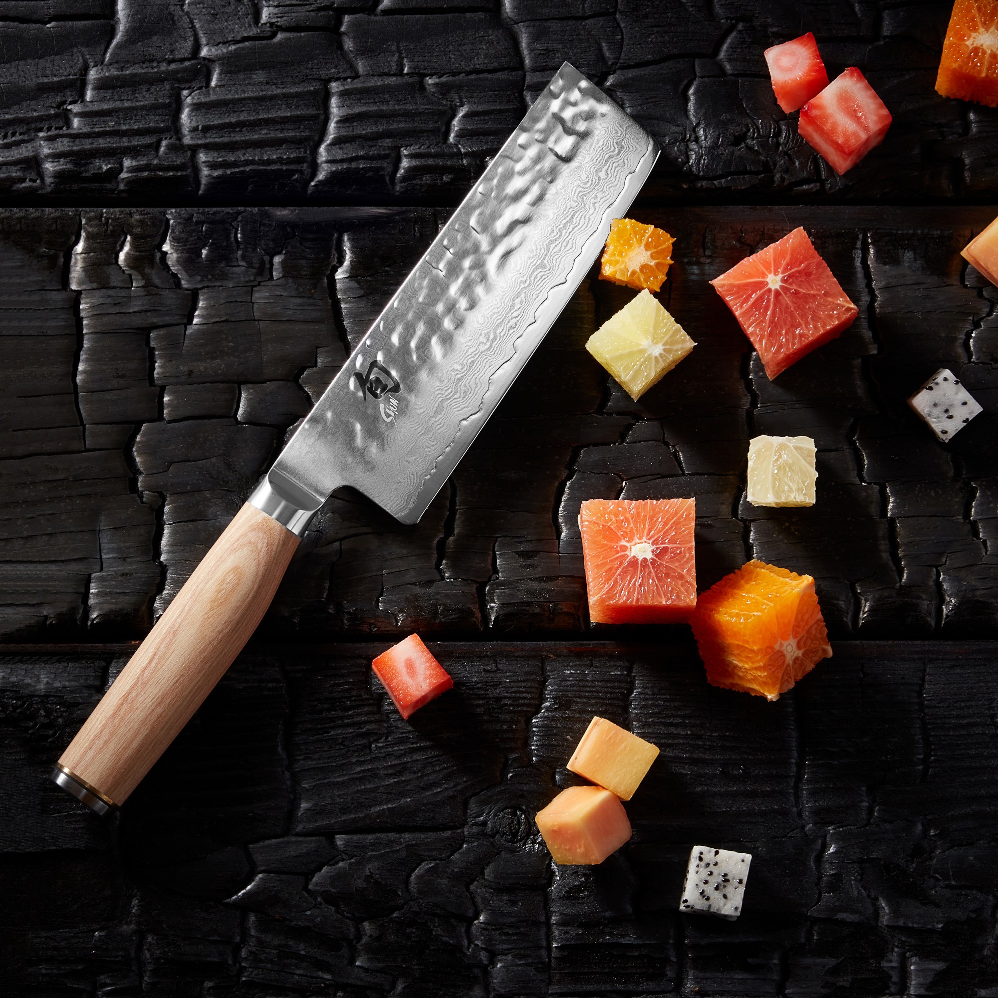 Shun Premier Blonde Nakiri Knife, 5 1/2