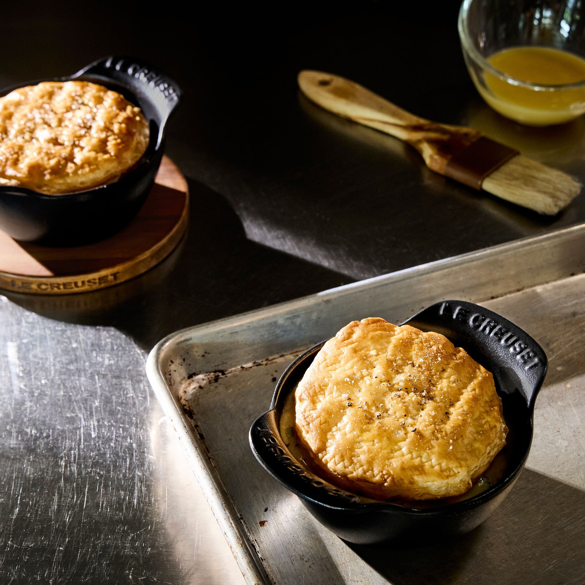 Le Creuset Gourmand Enameled Cast Iron 4-Piece Cocotte Set