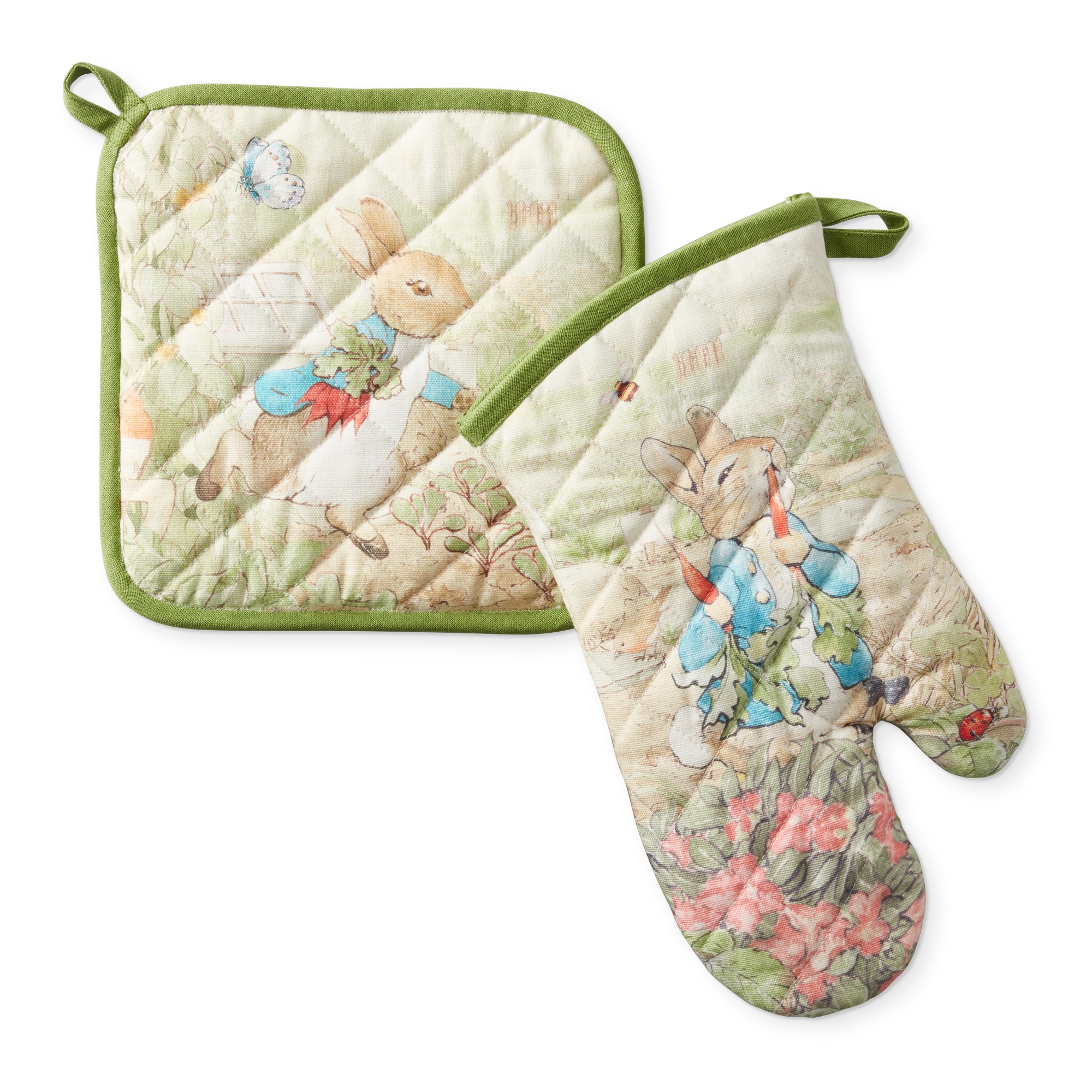 Peter Rabbit™ Oven Mitt & Potholder Set