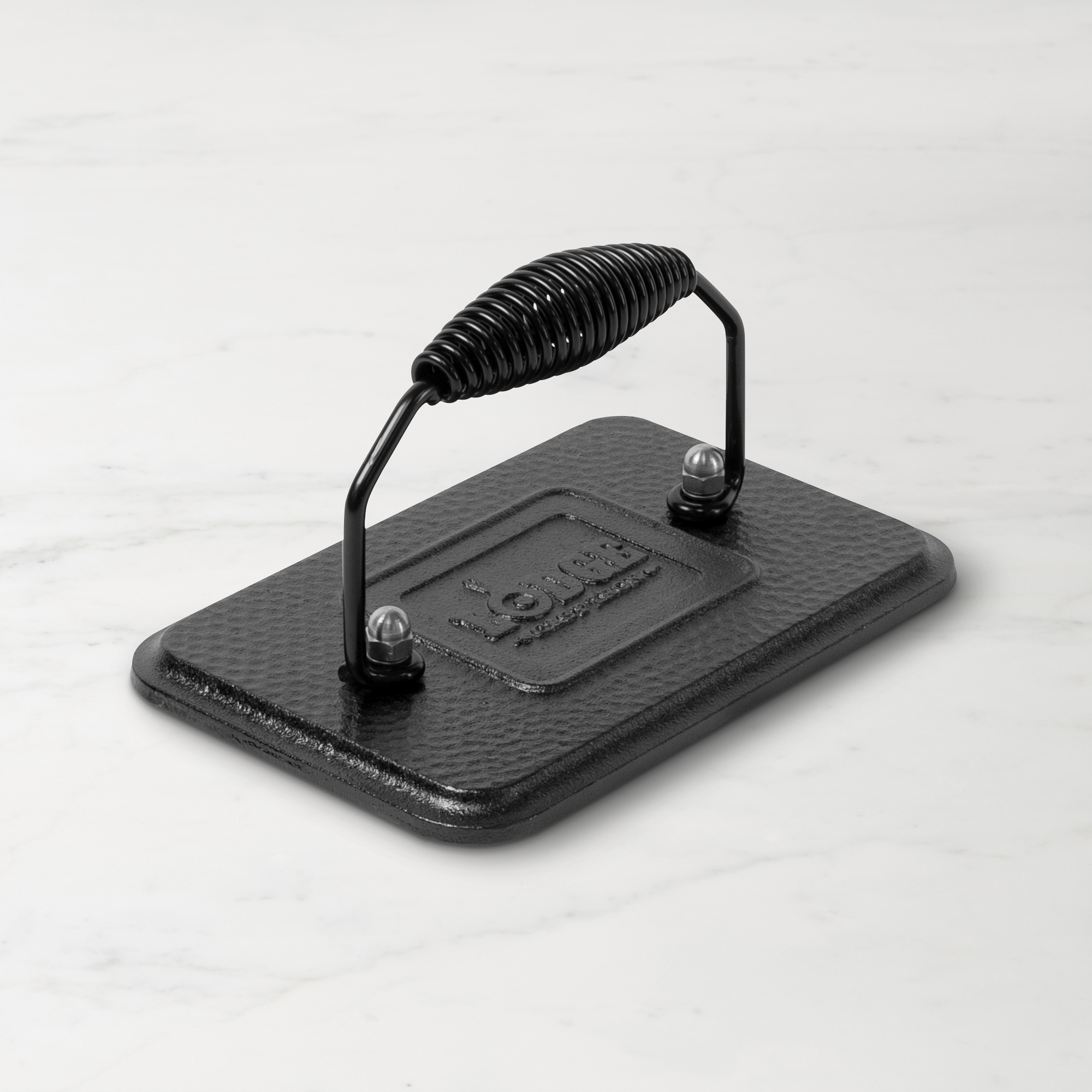 Lodge Handled Cast Iron Grill Press, 4 1/2