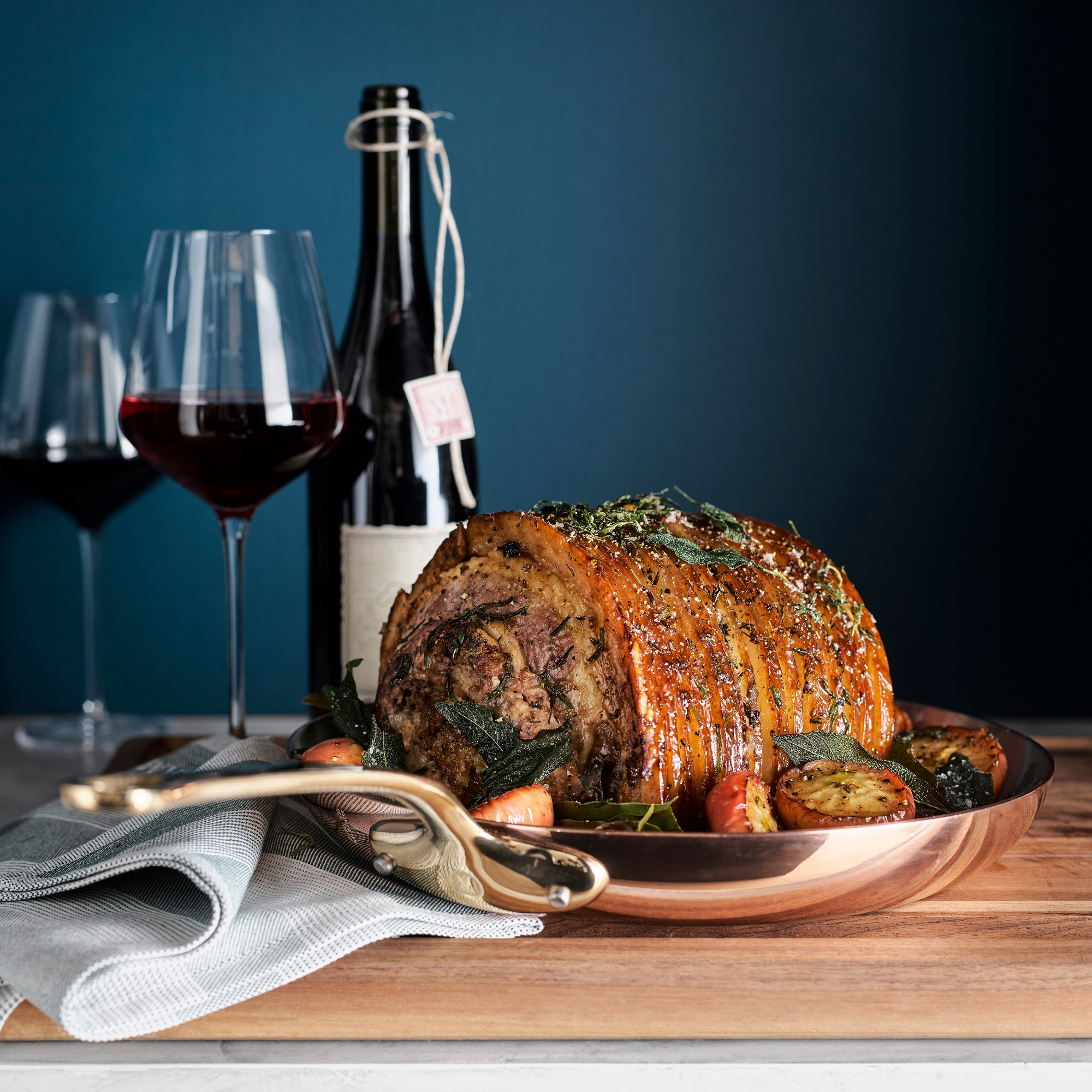 Mauviel M'250B Copper 10-Piece Cookware Set