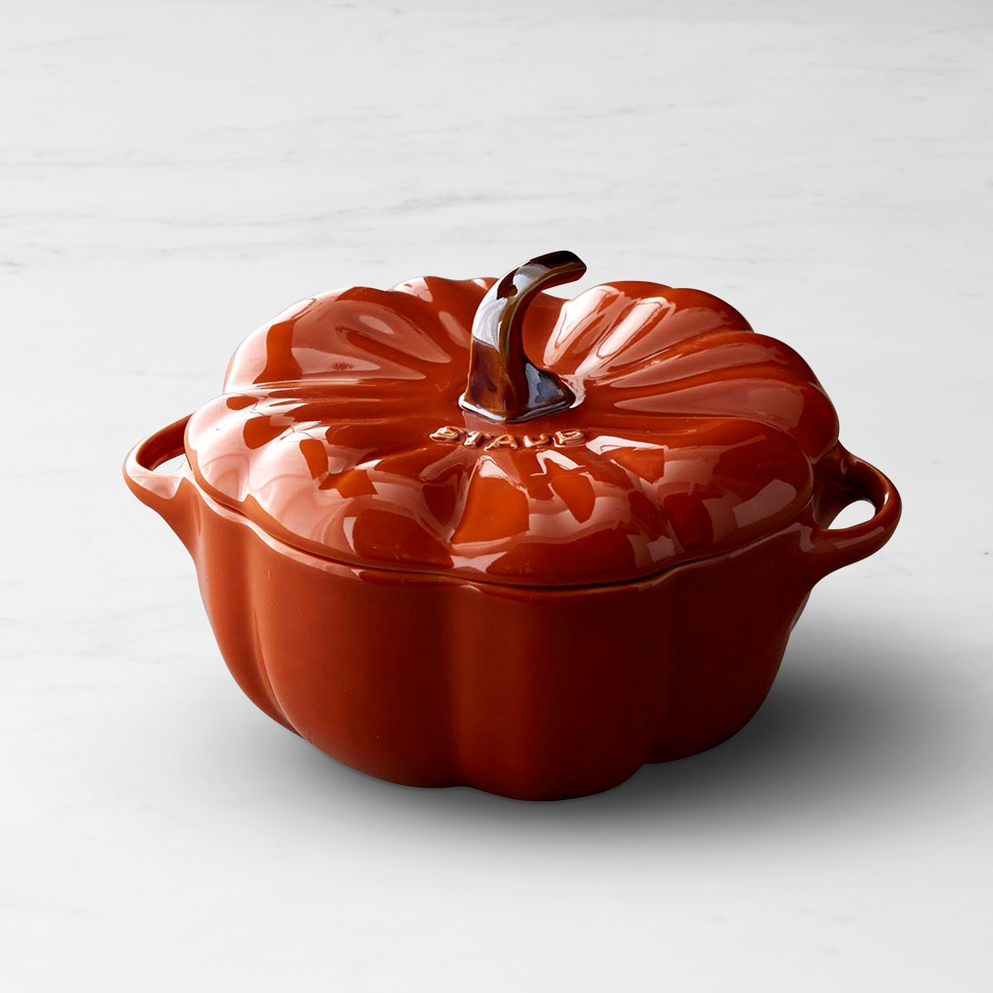 Staub Stoneware Pumpkin Cocotte