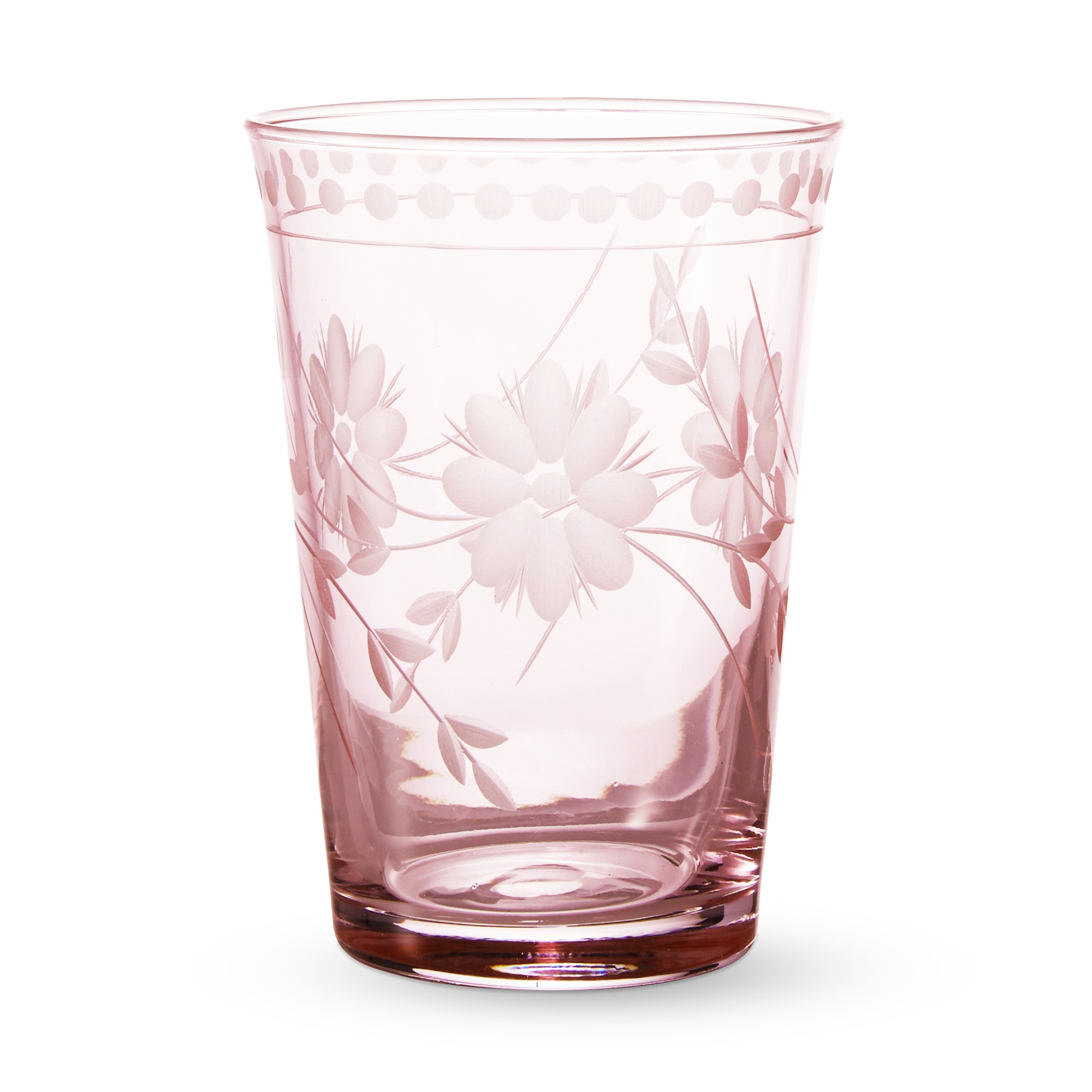 Vintage Etched Tumblers