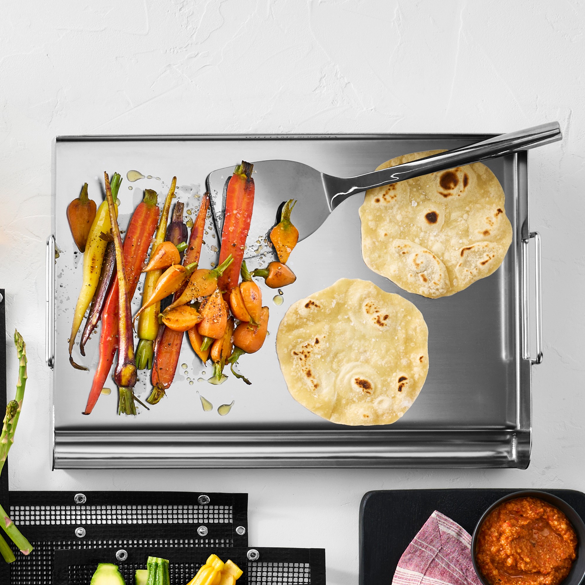 Williams Sonoma Outdoor Stainless-Steel Griddle