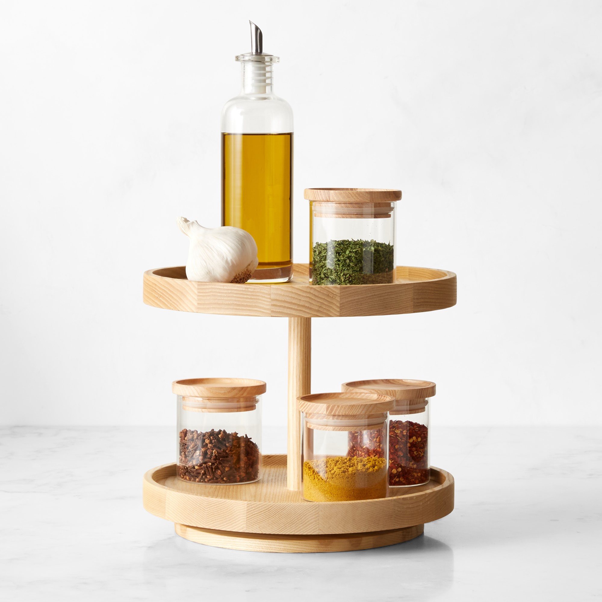 Hold Everything 2-Tiered Lazy Susan, 10