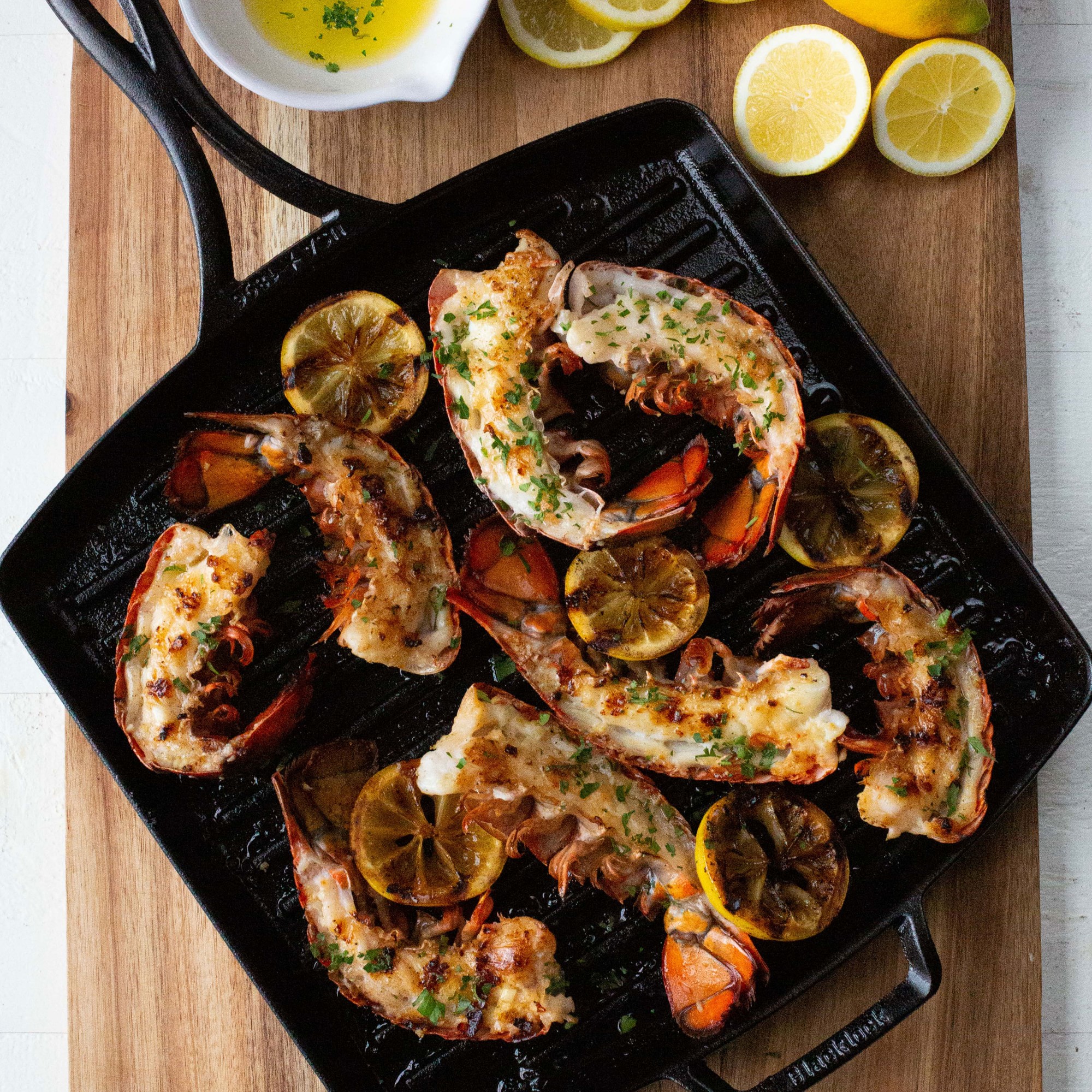 Lodge Blacklock Triple Seasoned Cast Iron Square Grill Pan