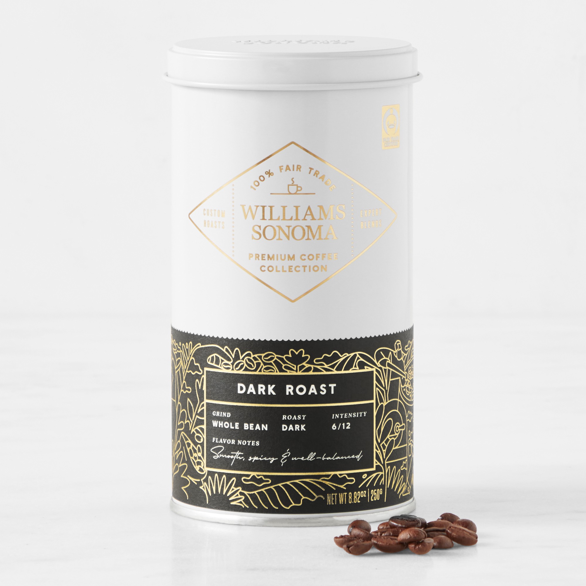 Williams Sonoma Premium Whole Bean Coffee, Dark Roast