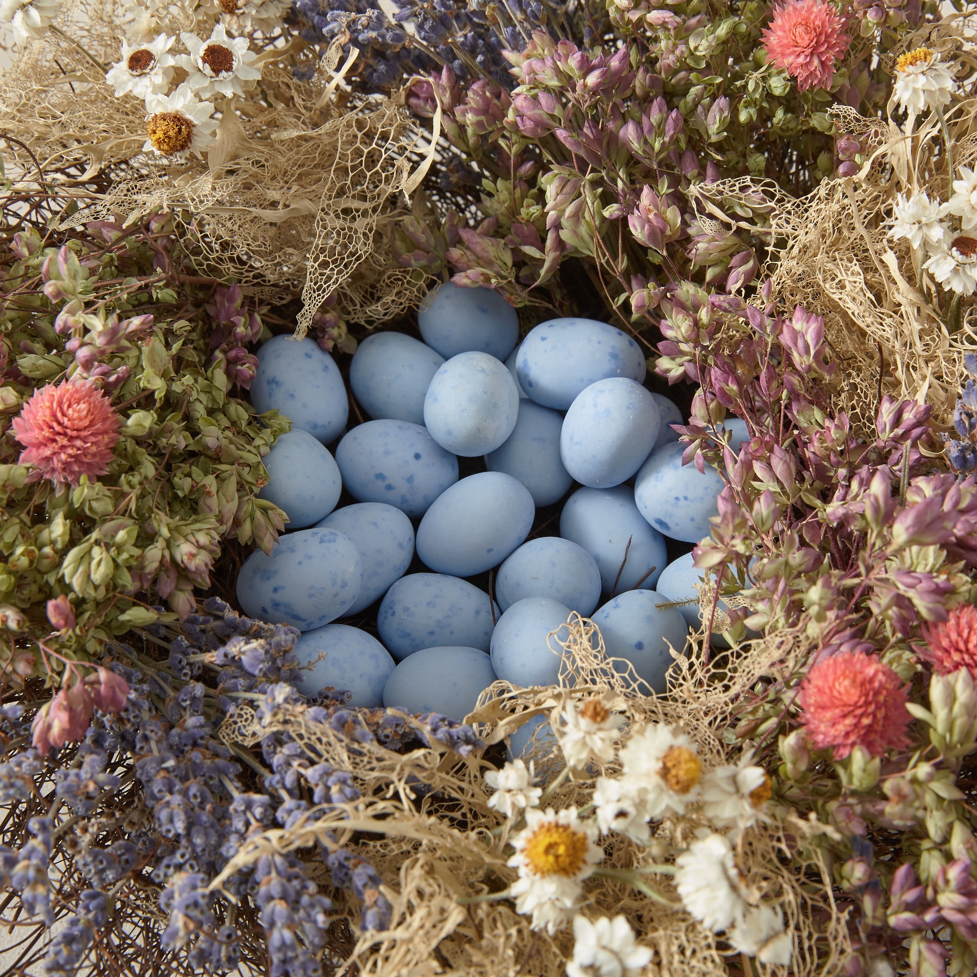 Easter Nest Live Centerpiece with Caramel-Filled Robin Eggs