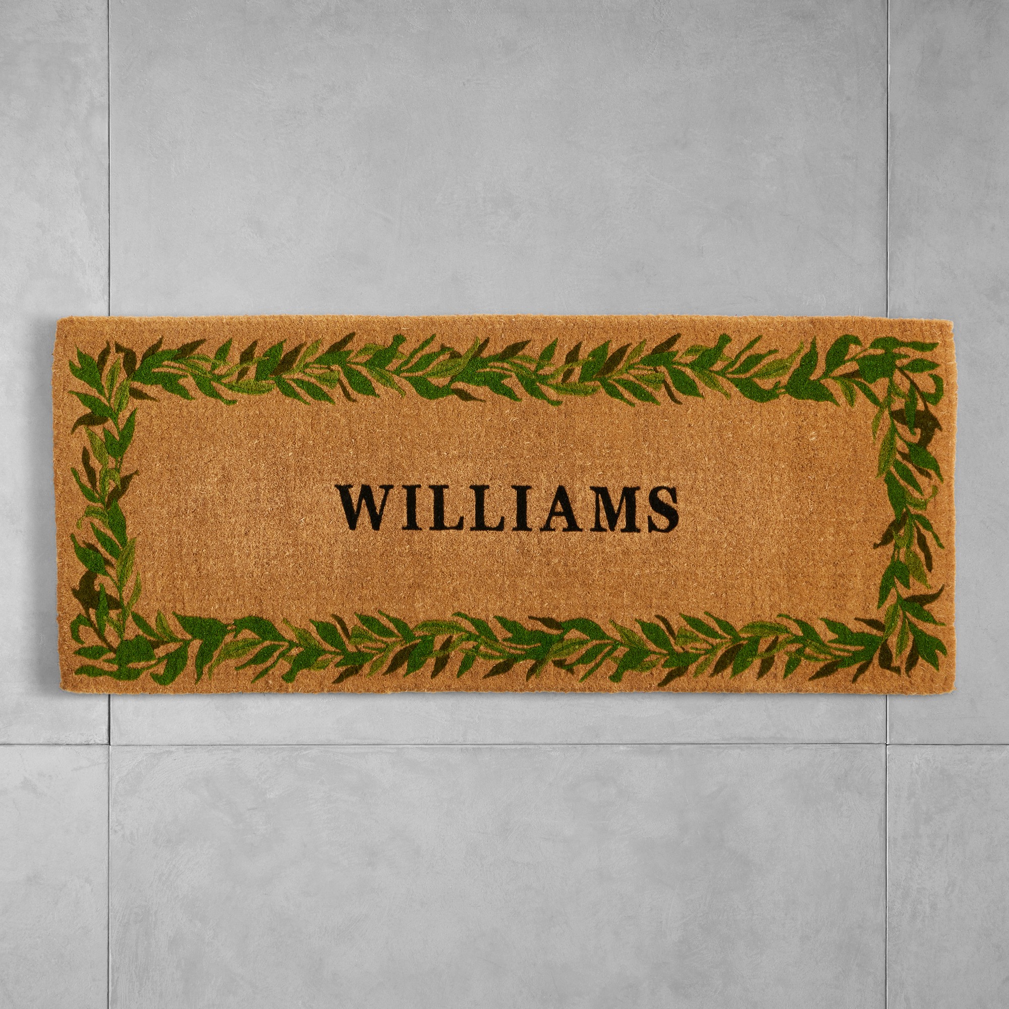 Bay Leaf Coir Doormat