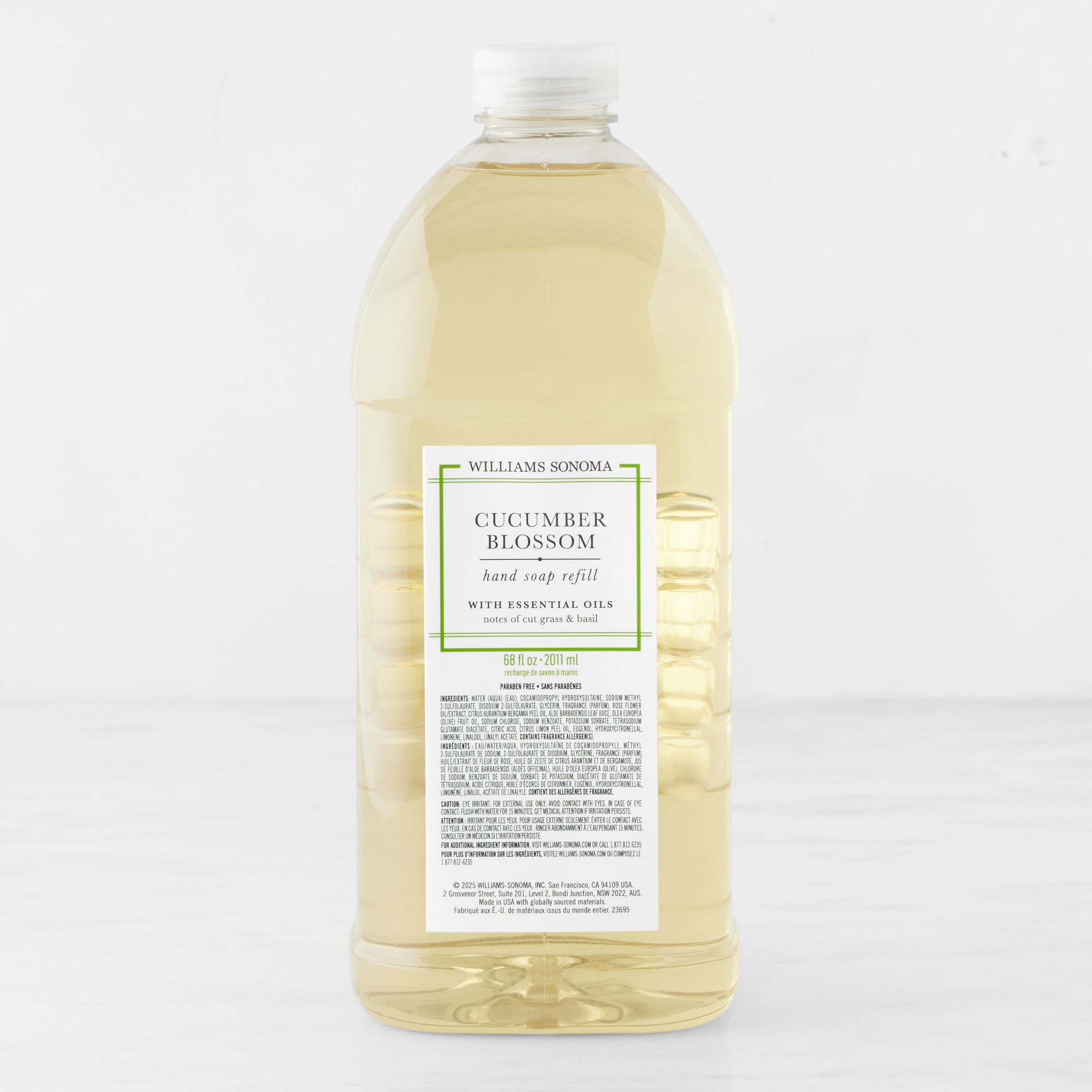 Williams Sonoma Cucumber Blossom Hand Soap