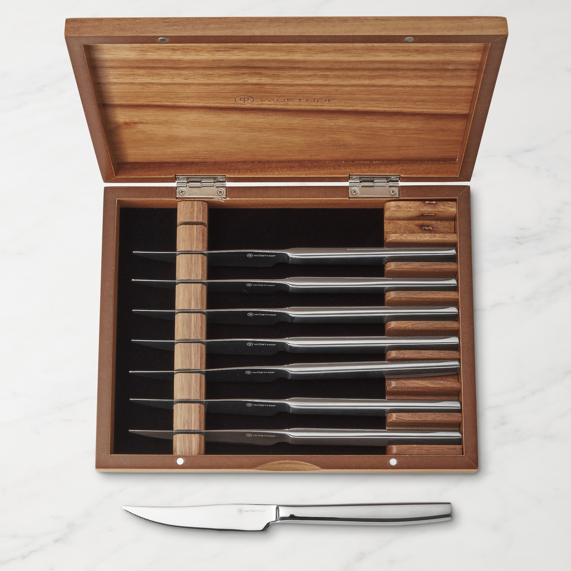 Wüsthof Stainless-Steel Steak Knives, Set of 8