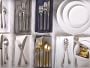Fortessa Lucca Faceted Flatware Sets