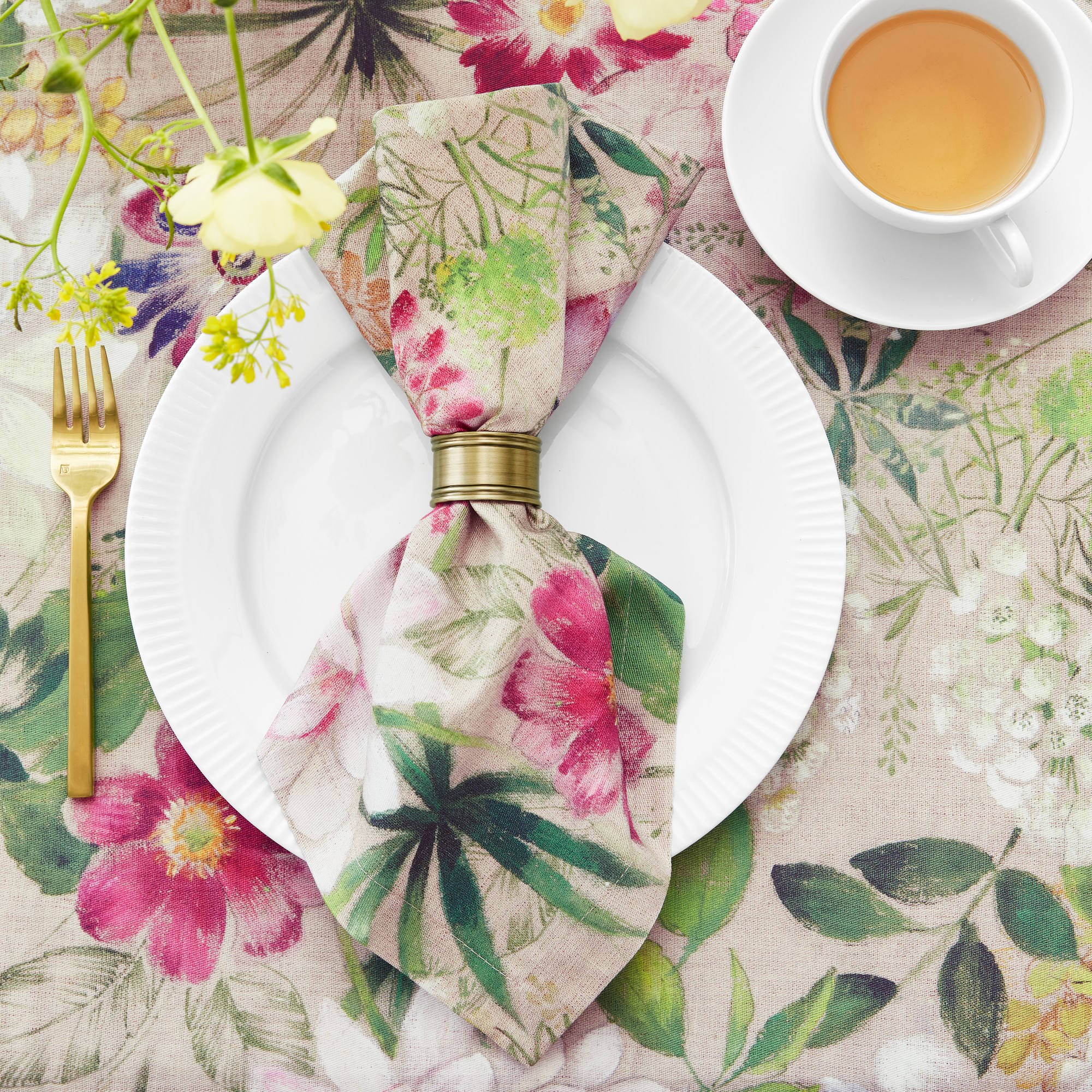 La Vie en Rose Napkins, Set of 4