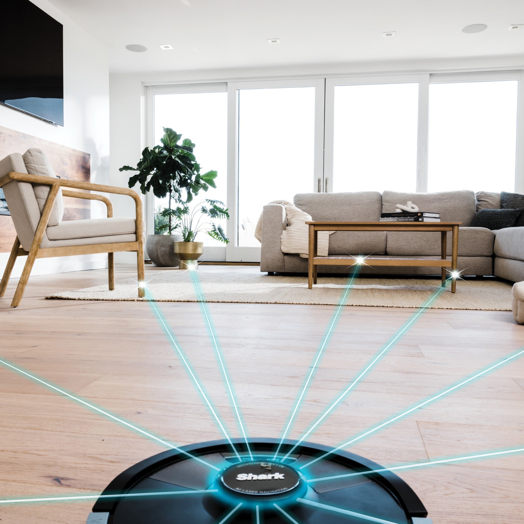 Shark Matrix™ Plus 2-in-1 Robot Vacuum and Mop with XL HEPA Self-Empty Base
