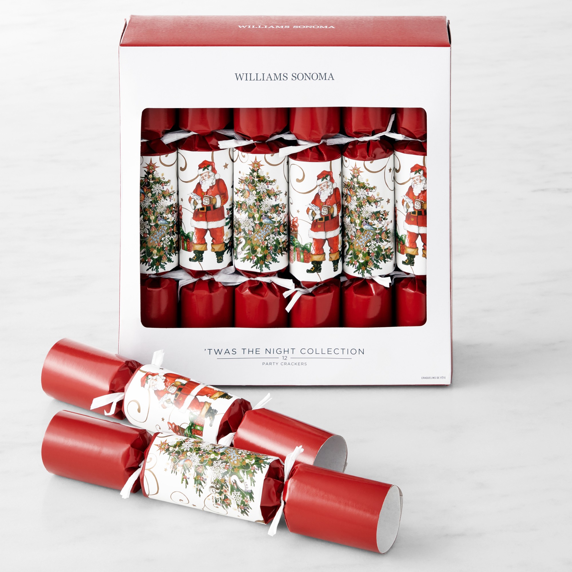 Twas the Night Before Christmas Party Crackers, Set of 12