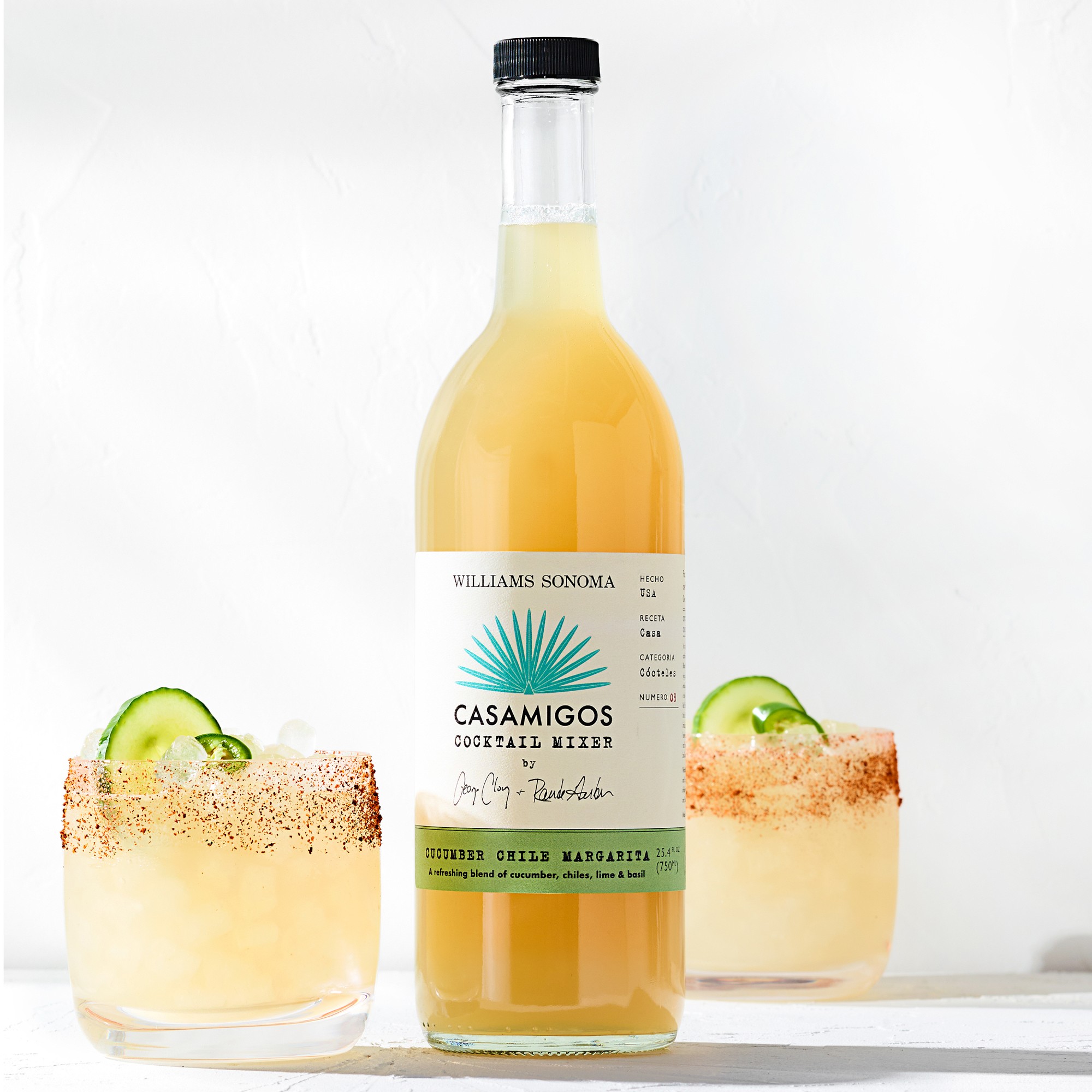 Casamigos x Williams Sonoma Margarita Mix, Cucumber Chile
