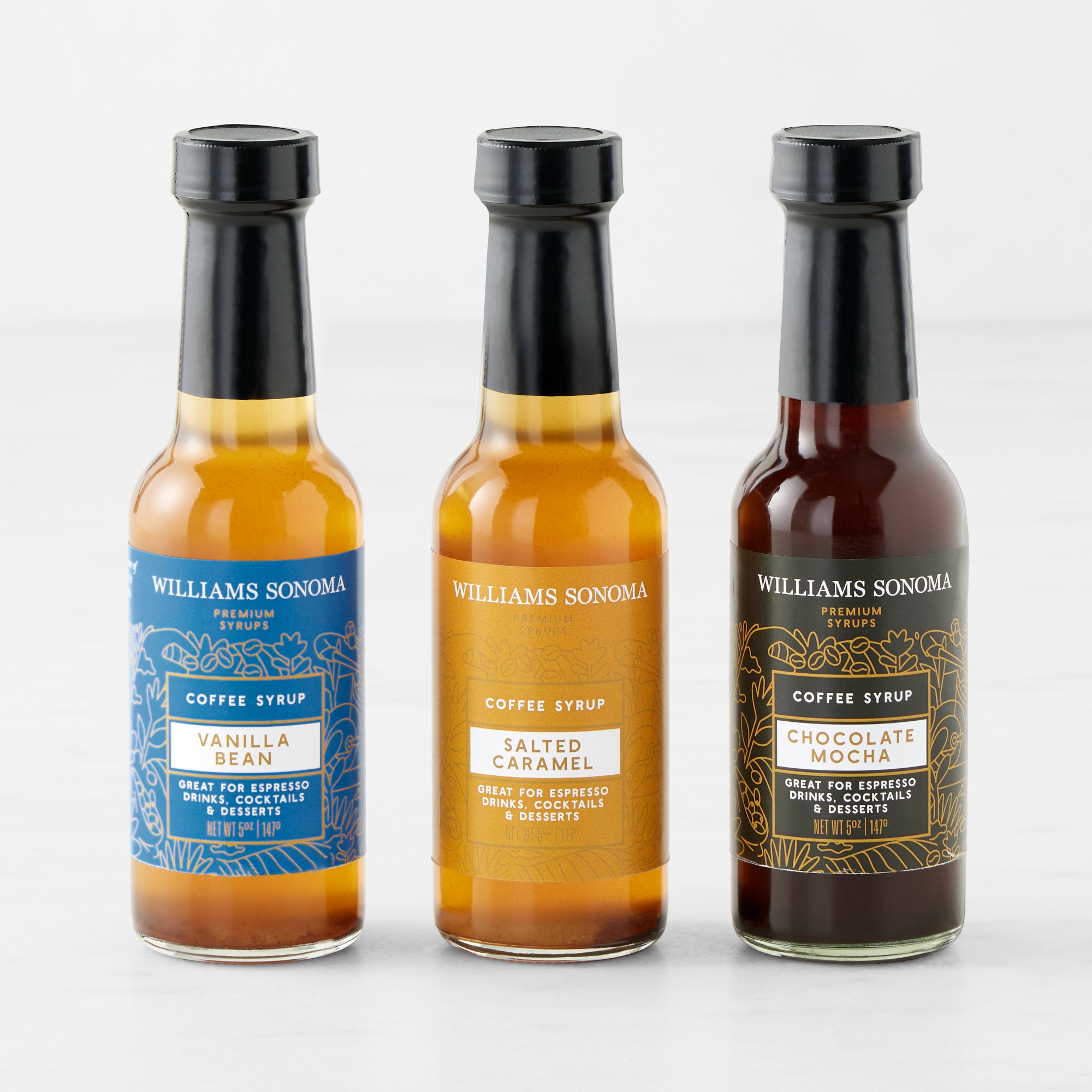 Williams Sonoma Coffee Syrup Gift Set