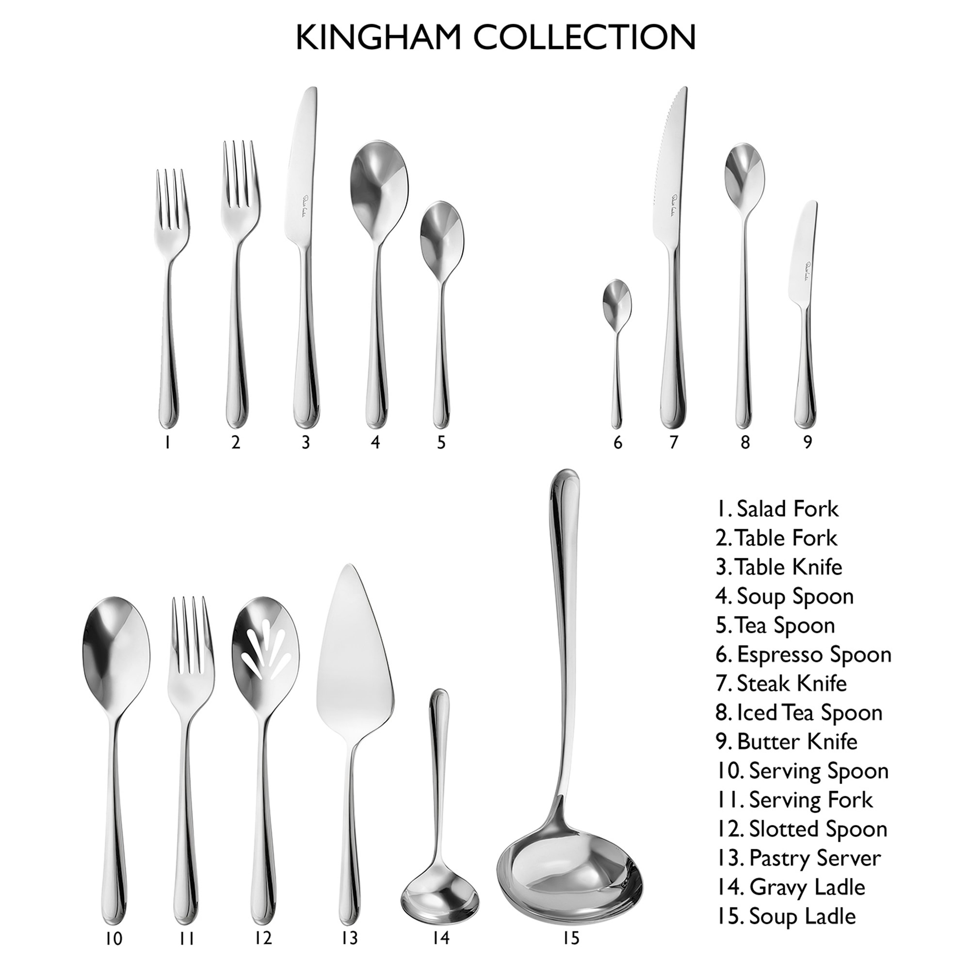 Robert Welch Kingham Serving Spoon