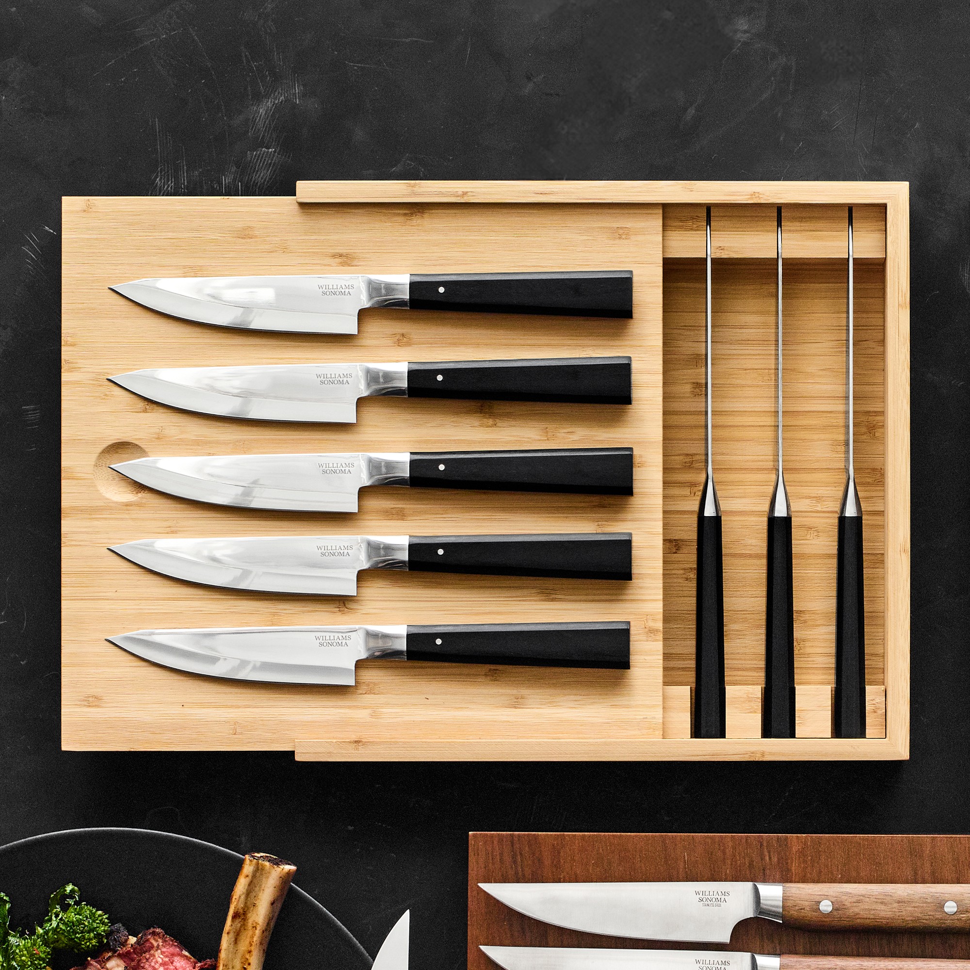 Williams Sonoma Eastern Steak Knives, Set of 8