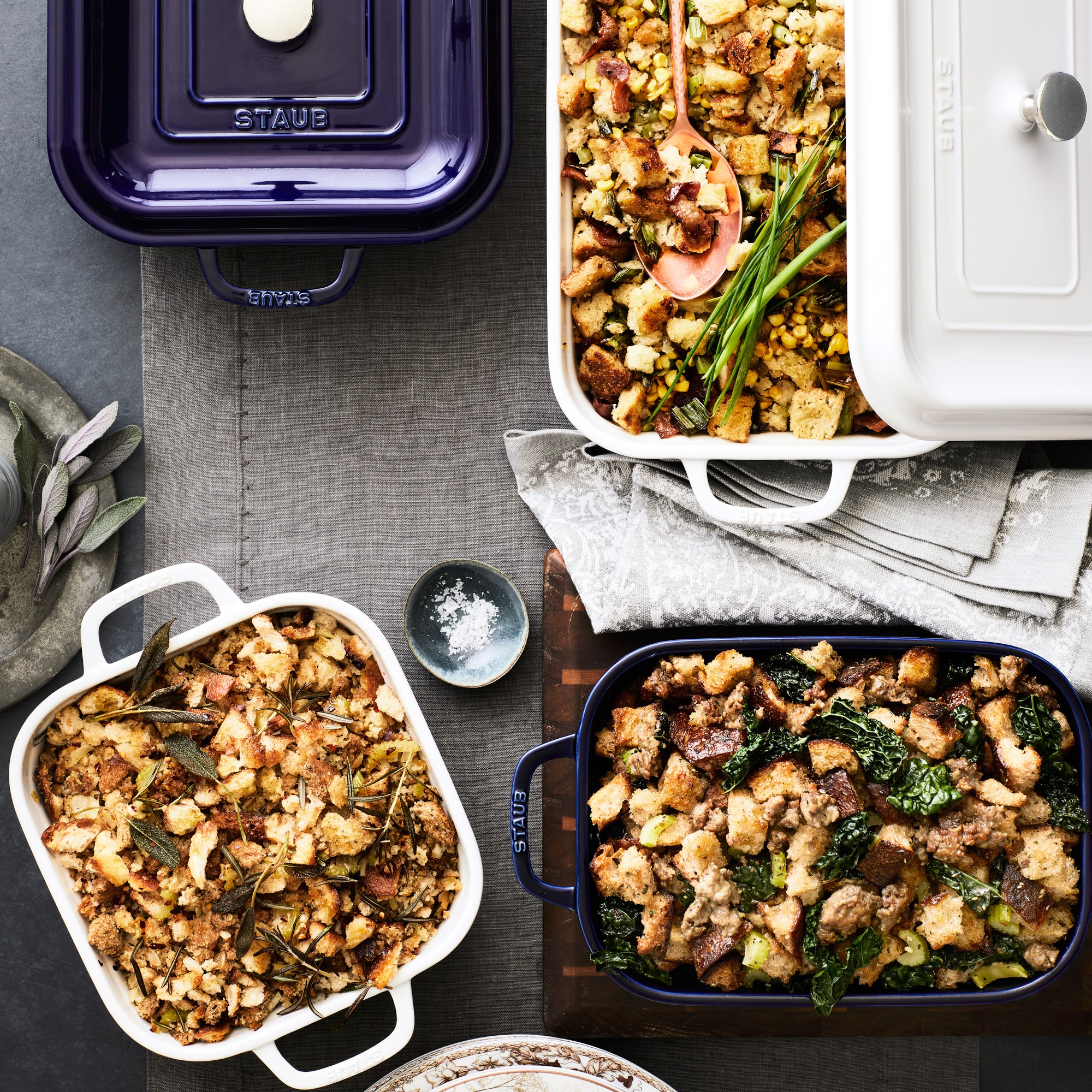 Staub Stoneware Rectangular Baker, 9