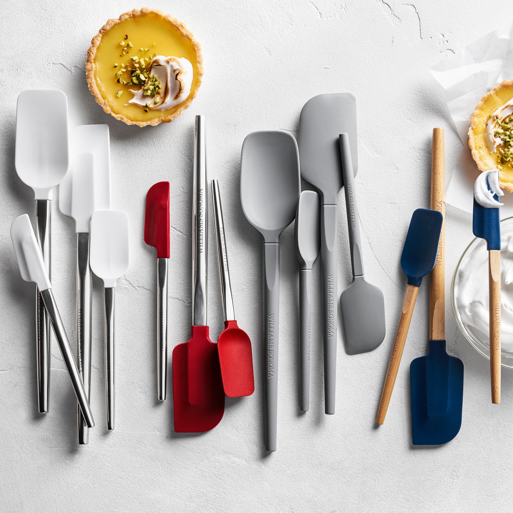 Williams Sonoma Classic Wood Spatula, Navy