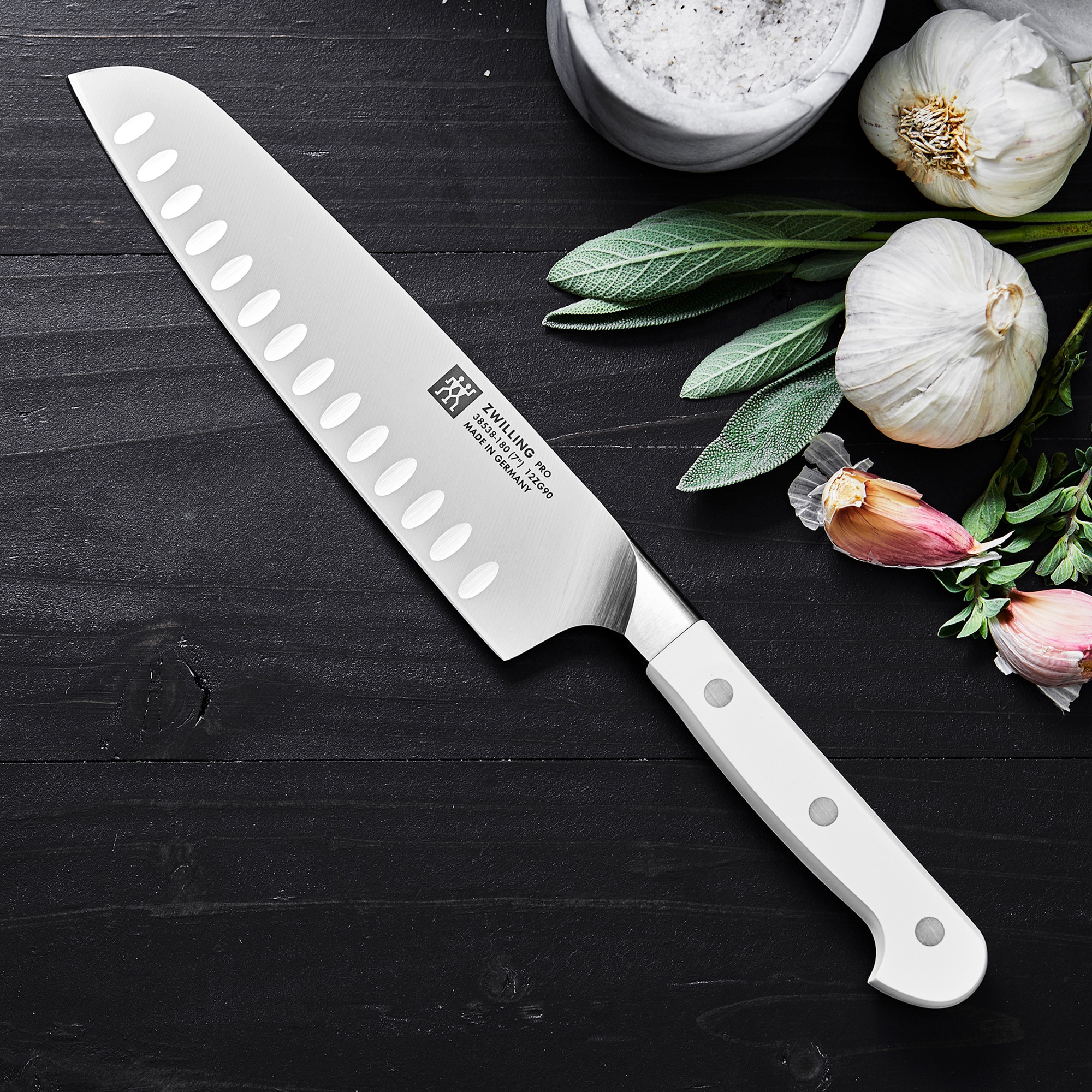 Zwilling Pro Le Blanc Santoku Knife, 7