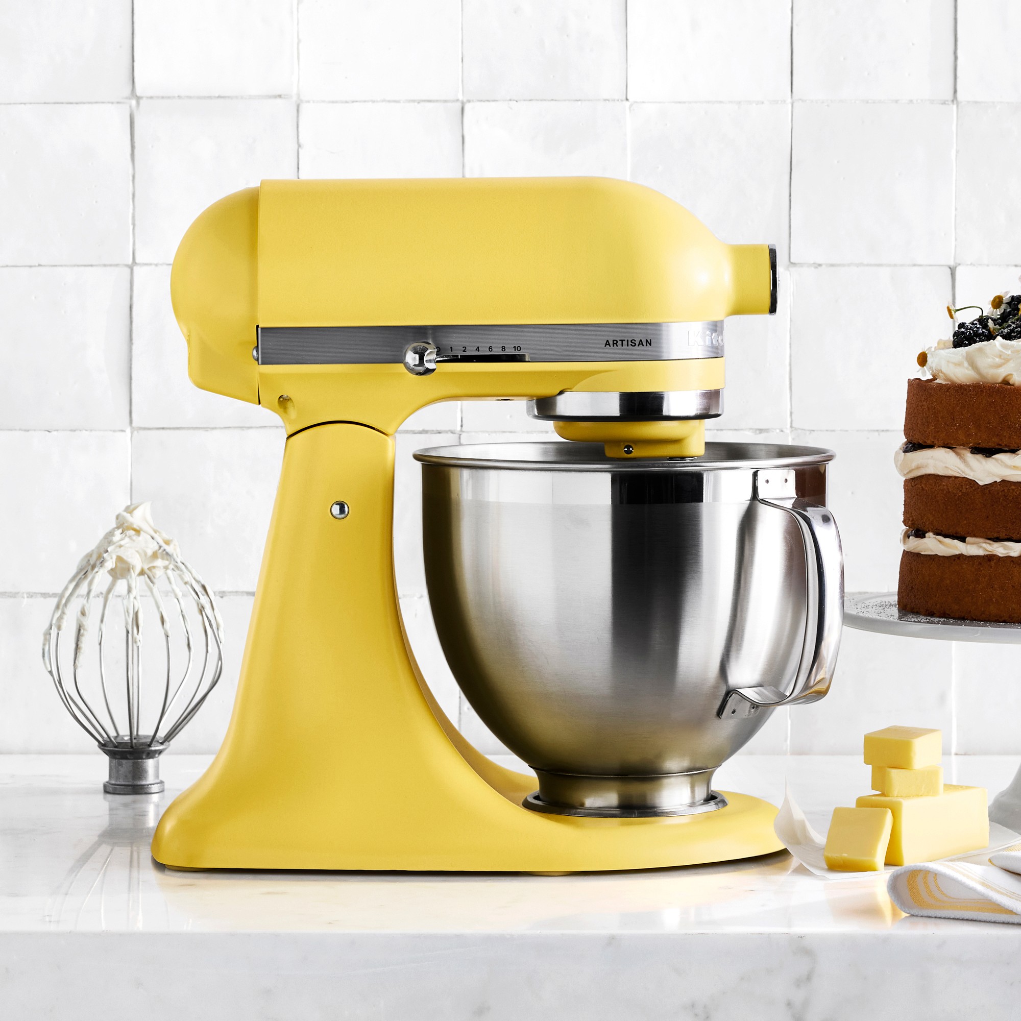 2025 Color of the Year Artisan Stand Mixer, Butter, 5-Qt.