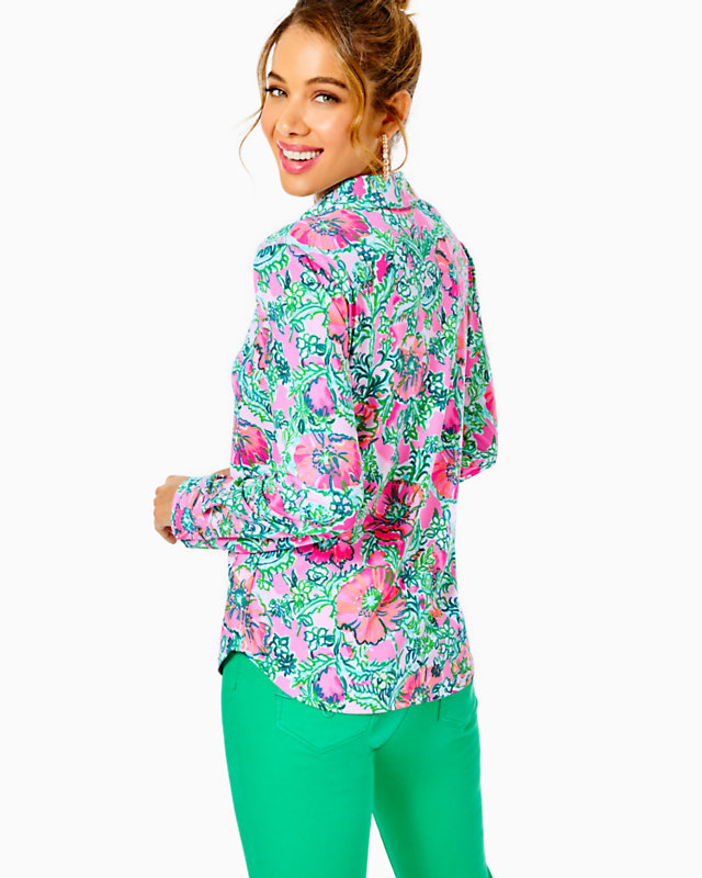 UPF 50+ ChillyLilly Marlena Button Down Top