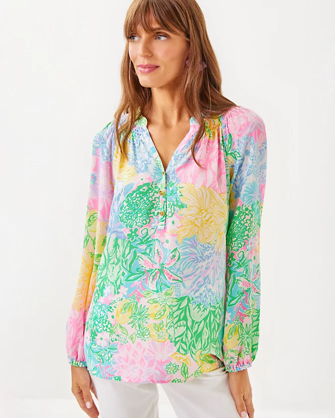 Elsa Silk Top