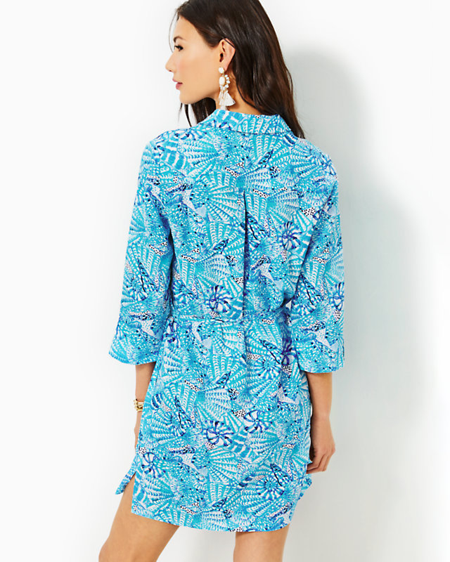 Pilar Linen Tunic Dress