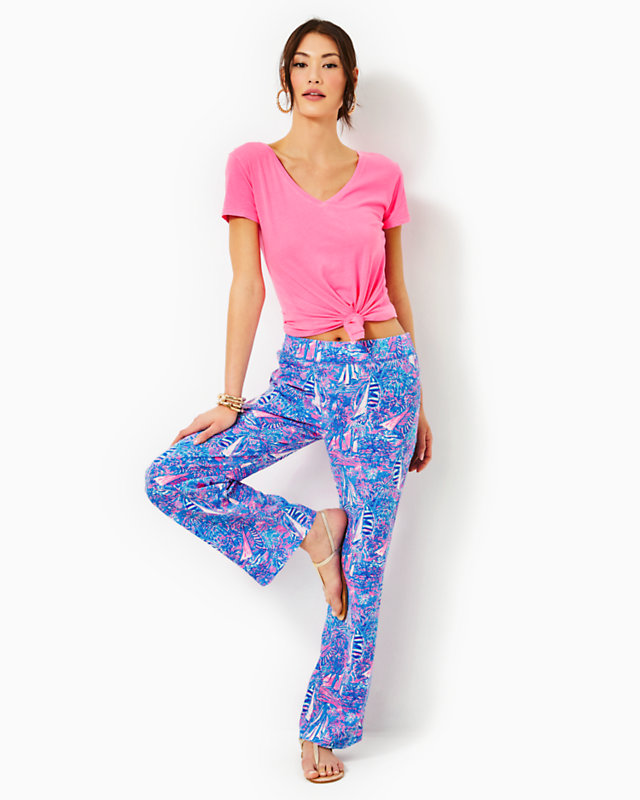 32" Deri Linen Palazzo Pant