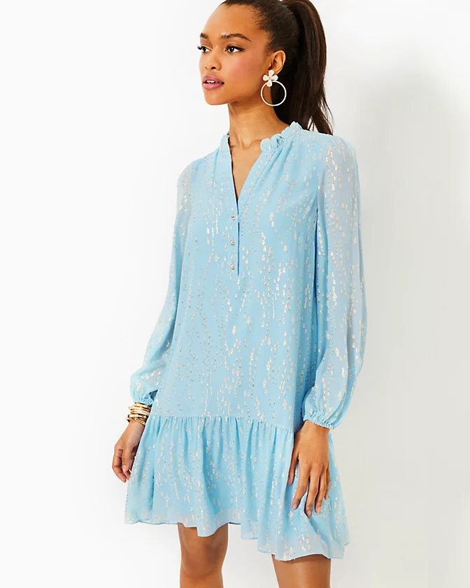Evaline Silk Dress