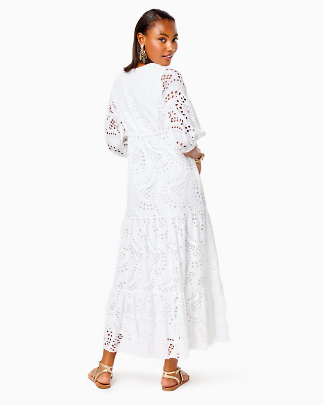 Breanne Eyelet Maxi Dress
