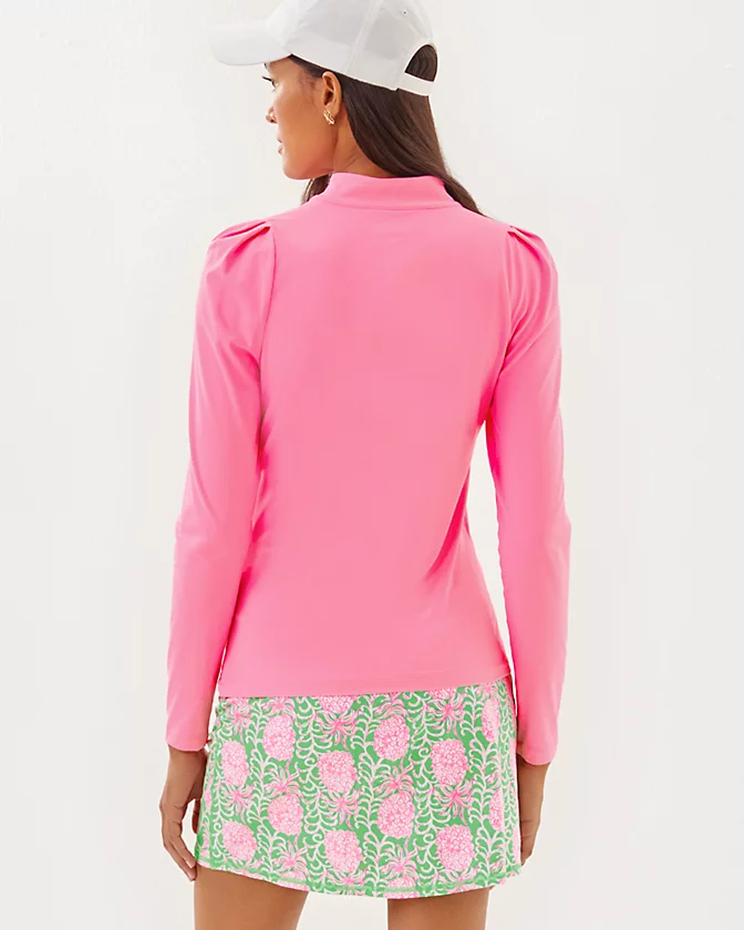 UPF 50+ Luxletic Sania Half Zip Sunguard