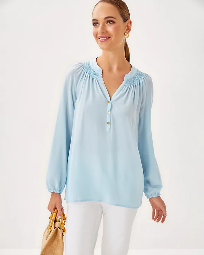 Elsa Silk Top