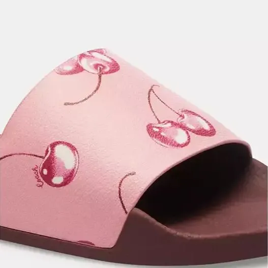 Slide With Cherry Print