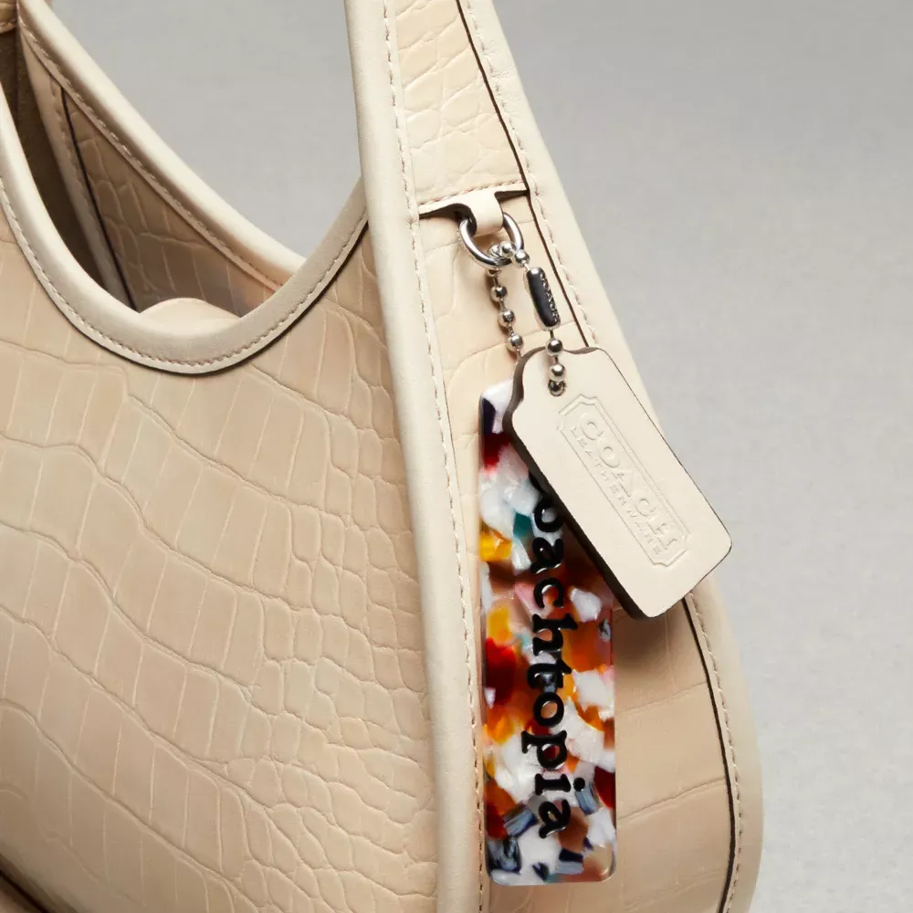 Ergo Bag In Croc Embossed  topia Leather