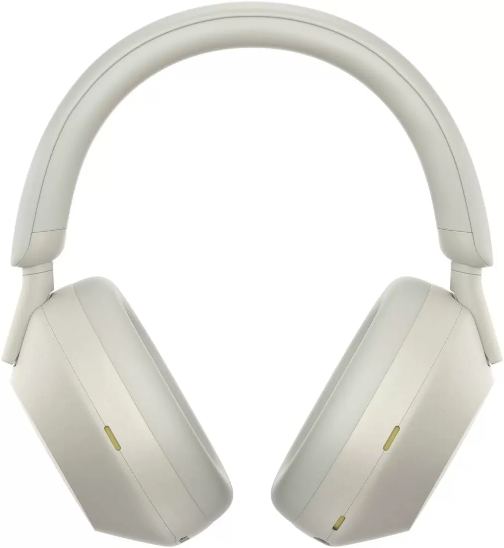 Sony WH-1000XM5 Noise Canceling Wireless Headphones - 30hr Battery Life - Over-Ear Style - Optimized for Alexa and Google Assistant - Built-in mic for Calls - Silver