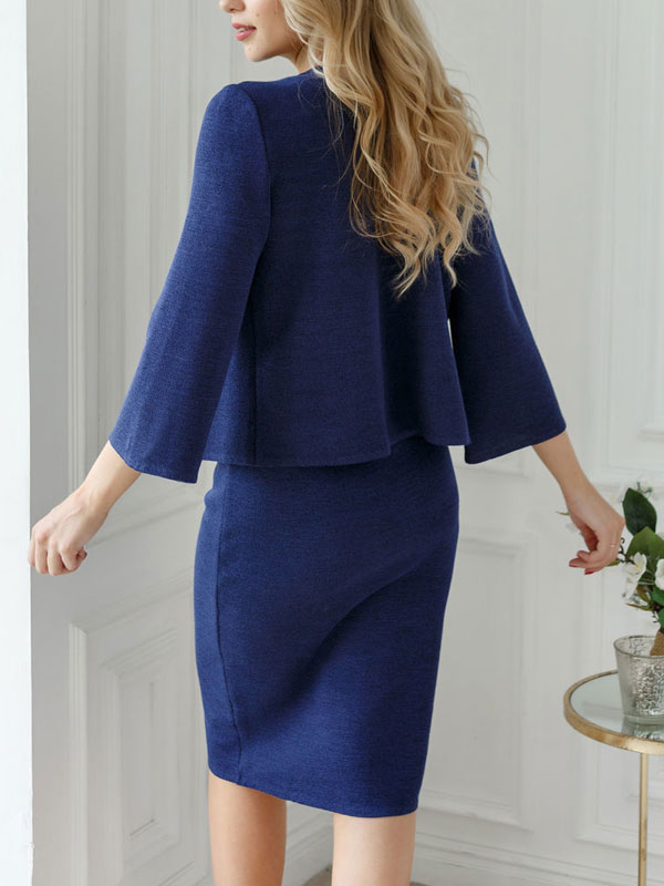 Lady temperament coat dress ladies suit