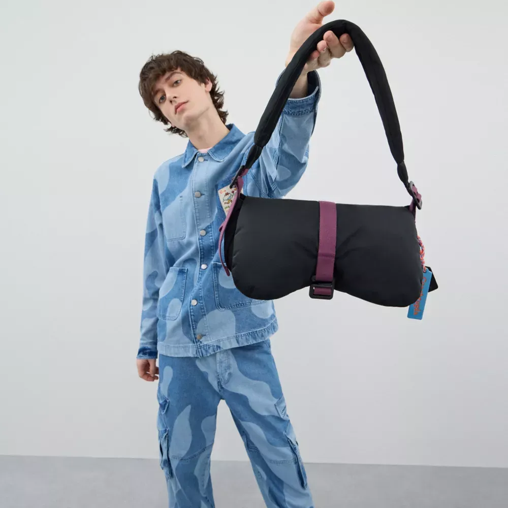 Coachtopia Loop Puffy Wavy Dinky Bag