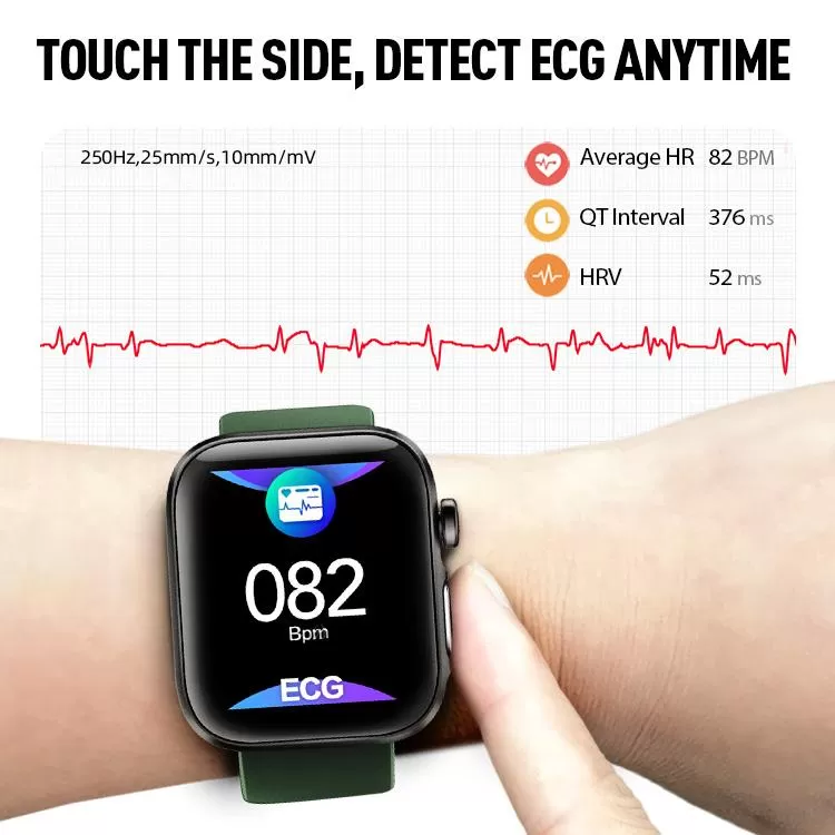 MorePro GT2 Smart Watch With ECG & 24/7 Heart Rate Monitoring